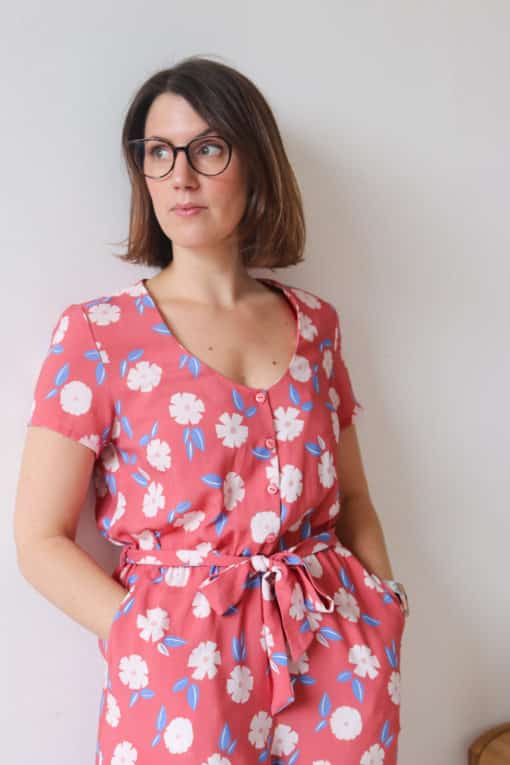 Combinaison JANIE Patron de couture pochette - Lise Tailor Patron de couture LISE TAILOR | Gaspard et Léonie Tissus en ligne et Mercerie à Toulouse