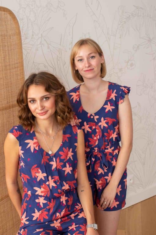 Combinaison JANIE Patron de couture pochette - Lise Tailor Patron de couture LISE TAILOR | Gaspard et Léonie Tissus en ligne et Mercerie à Toulouse