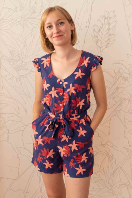 Combinaison JANIE Patron de couture pochette - Lise Tailor Patron de couture LISE TAILOR | Gaspard et Léonie Tissus en ligne et Mercerie à Toulouse