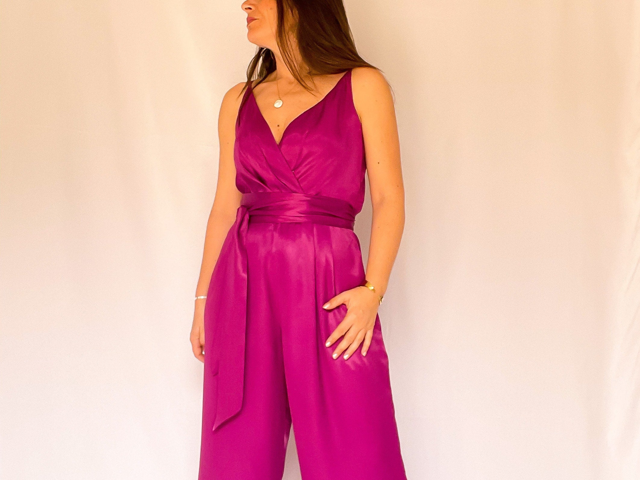 Combinaison JASMINE Patron de couture Pochette - CLEMATISSE PATTERN Patron de couture CLEMATISSE PATTERN | Gaspard et Léonie Tissus en ligne et Mercerie à Toulouse