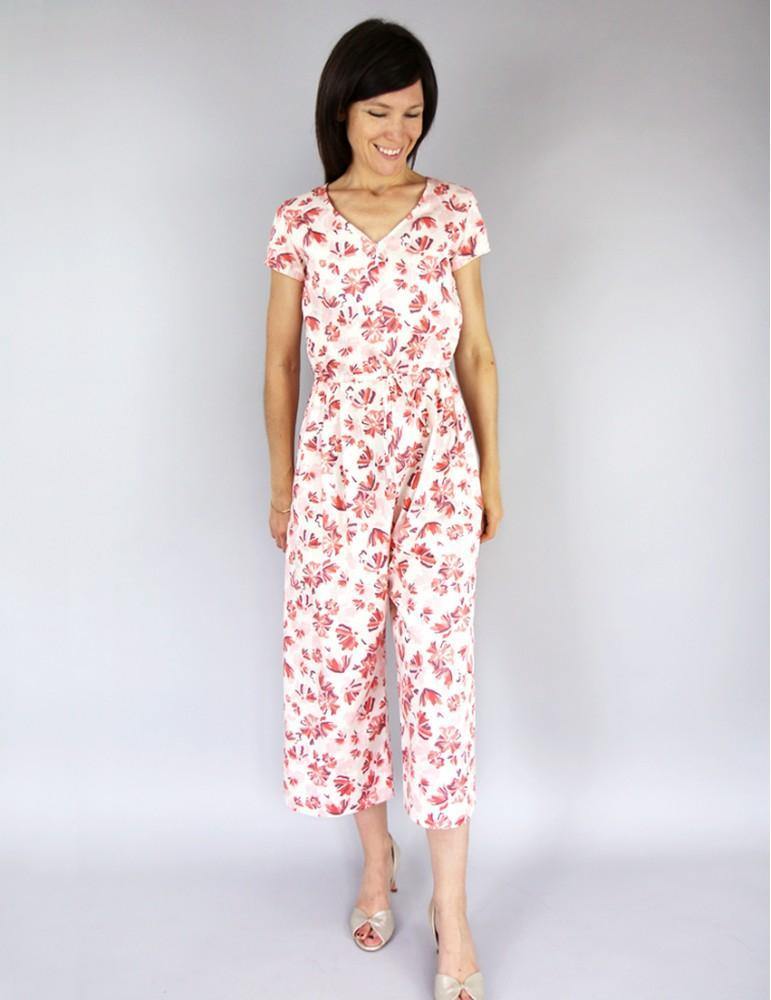 Combinaison Jolie Môme SCAMMIT Patron de couture pochette - L'atelier de Gaspard et Léonie