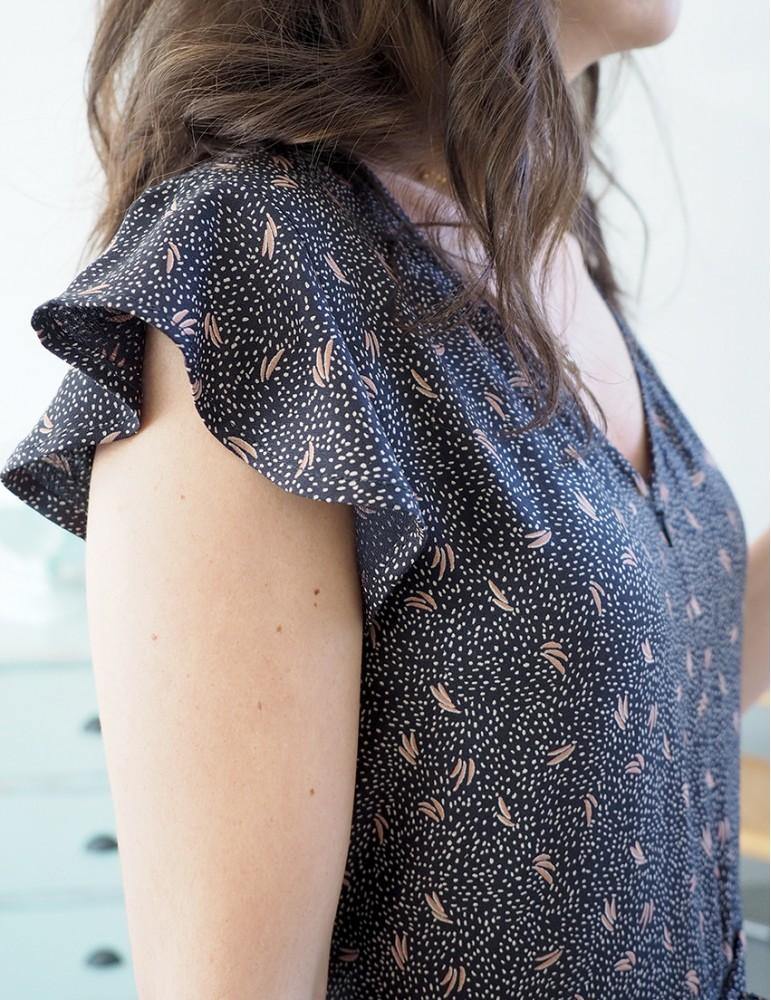 Combinaison Jolie Môme SCAMMIT Patron de couture pochette - L'atelier de Gaspard et Léonie