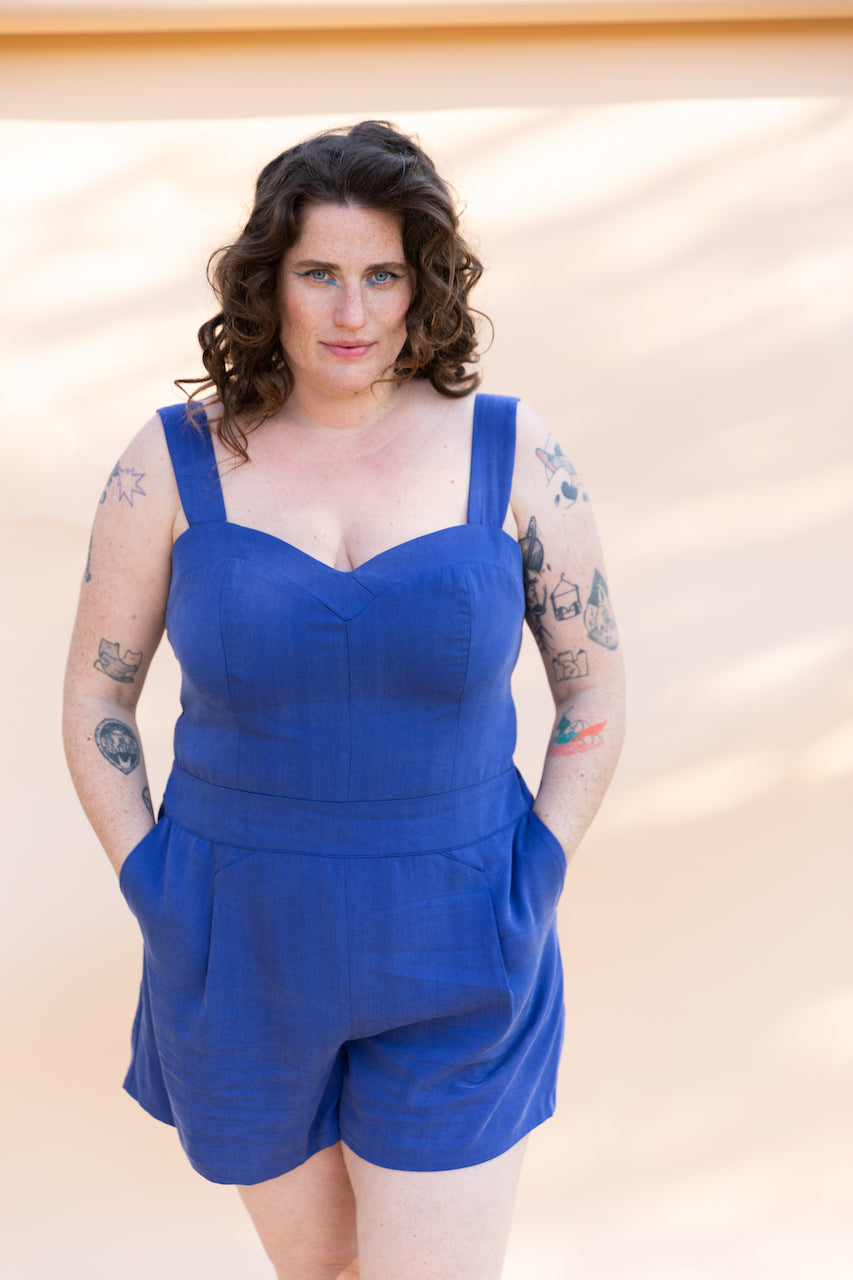 Combinaison KIKA patron de couture pochette - MAISON FAUVE Patron de couture MAISON FAUVE | Gaspard et Léonie Tissus en ligne et Mercerie à Toulouse