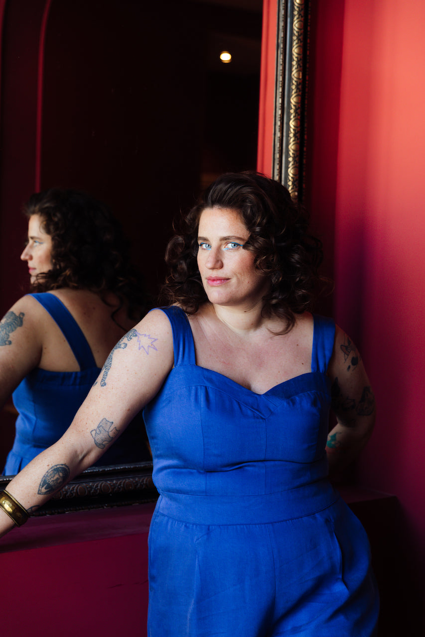 Combinaison KIKA patron de couture pochette - MAISON FAUVE Patron de couture MAISON FAUVE | Gaspard et Léonie Tissus en ligne et Mercerie à Toulouse