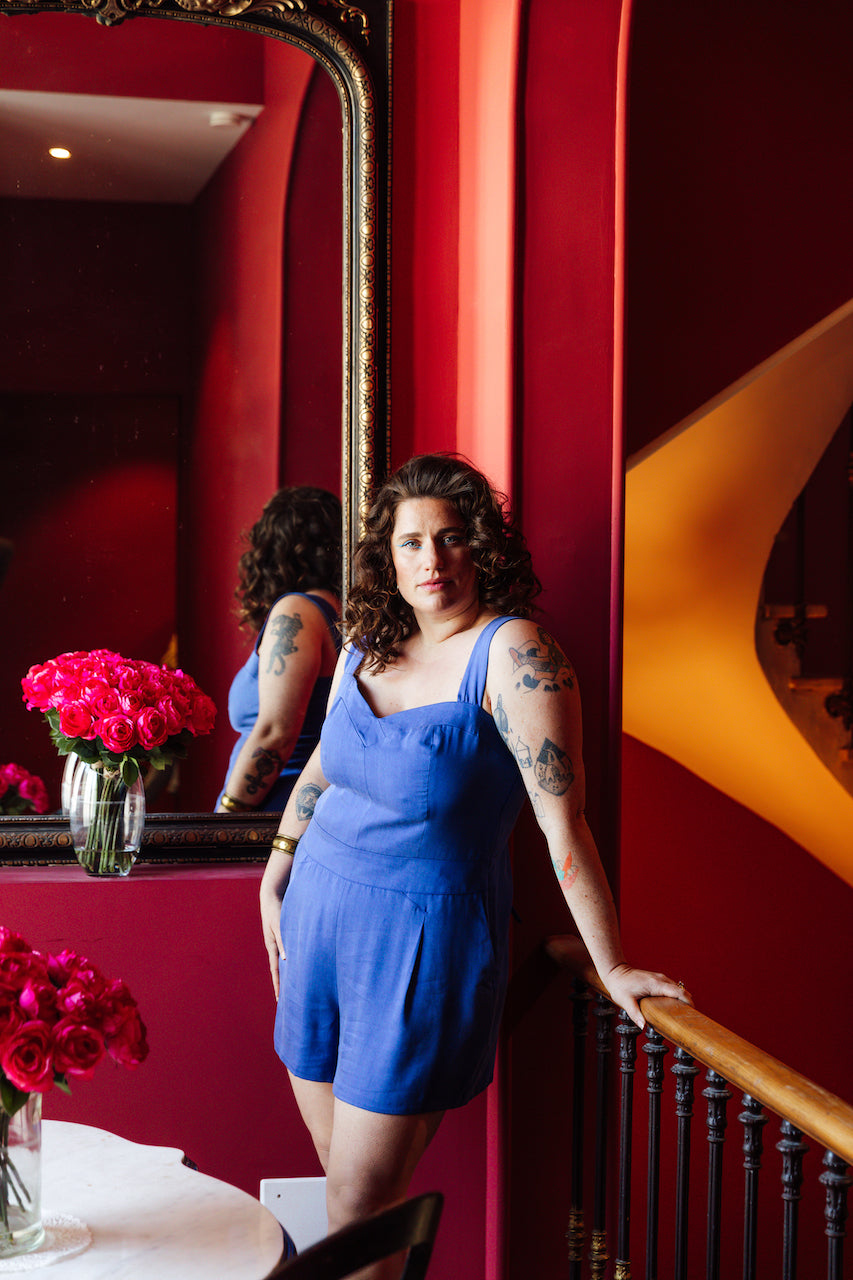 Combinaison KIKA patron de couture pochette - MAISON FAUVE Patron de couture MAISON FAUVE | Gaspard et Léonie Tissus en ligne et Mercerie à Toulouse