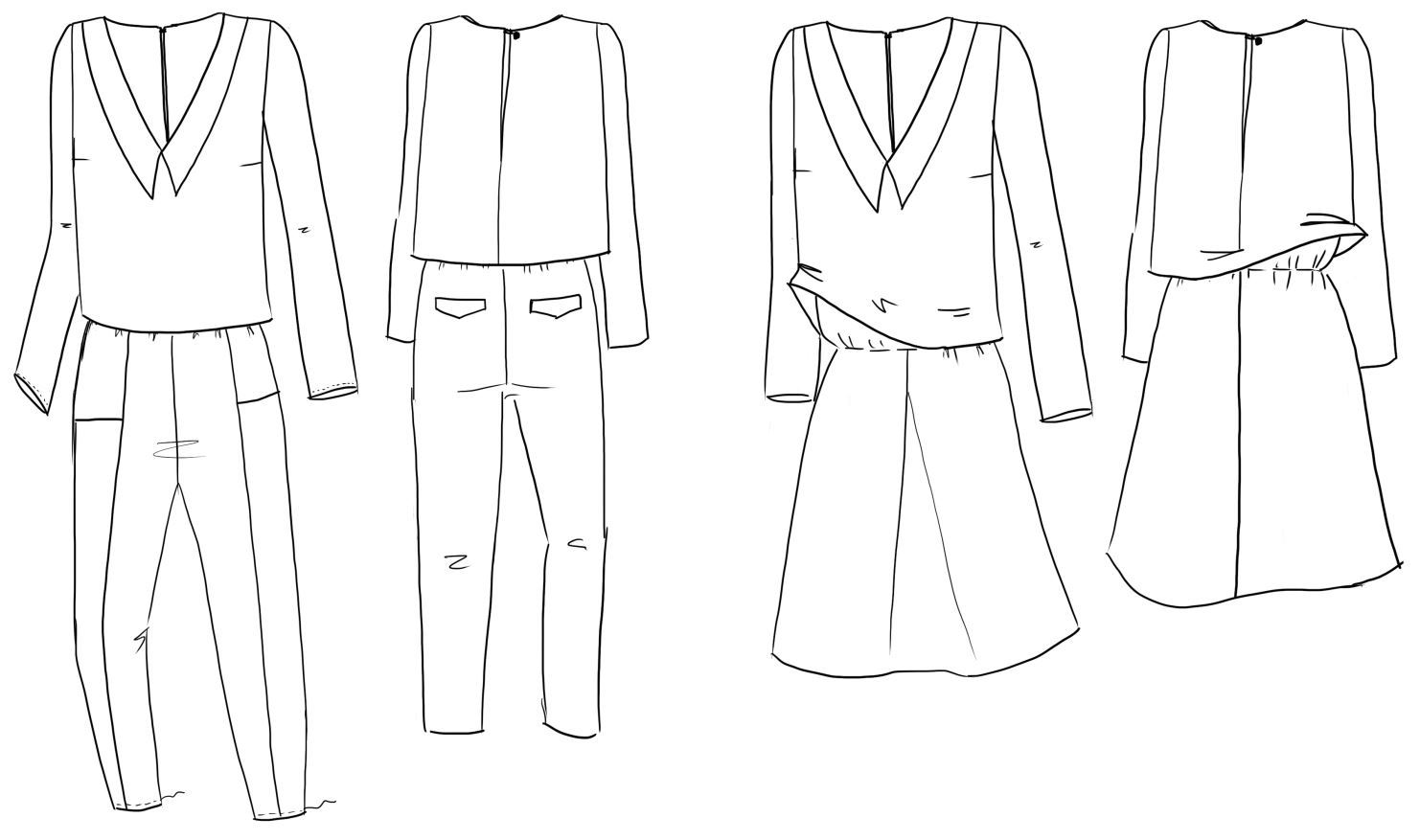 Combinaison/Robe FAYE Patron de couture Pochette Patron de couture MAISON FAUVE | Gaspard et Léonie Tissus Mercerie Toulouse