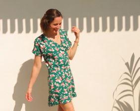 Combishort/Robe ECLIPSE Patron de couture Pochette - L'atelier de Gaspard et Léonie