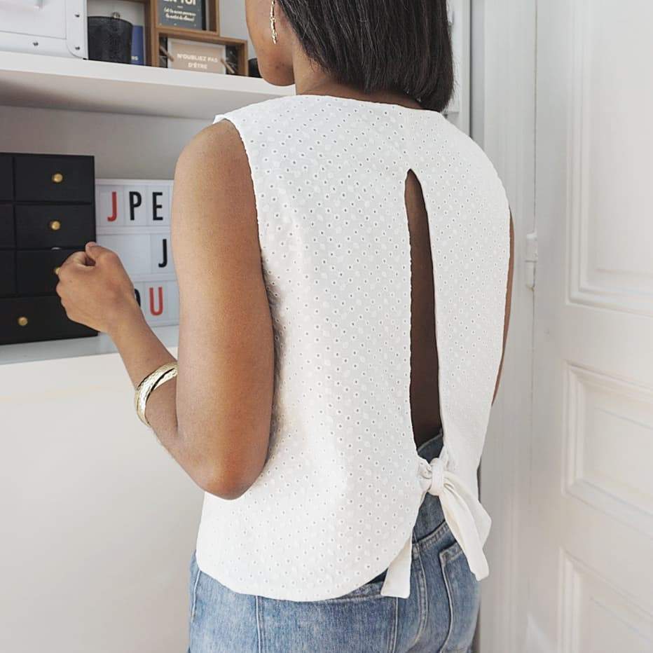 DONUT top patron de couture pochette Patron de couture Les lubies de Cadia | Gaspard et Léonie Tissus Mercerie Toulouse