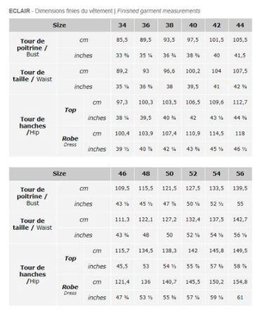 ECLAIR top patron de couture pochette Patron de couture Les lubies de Cadia | Gaspard et Léonie Tissus Mercerie Toulouse