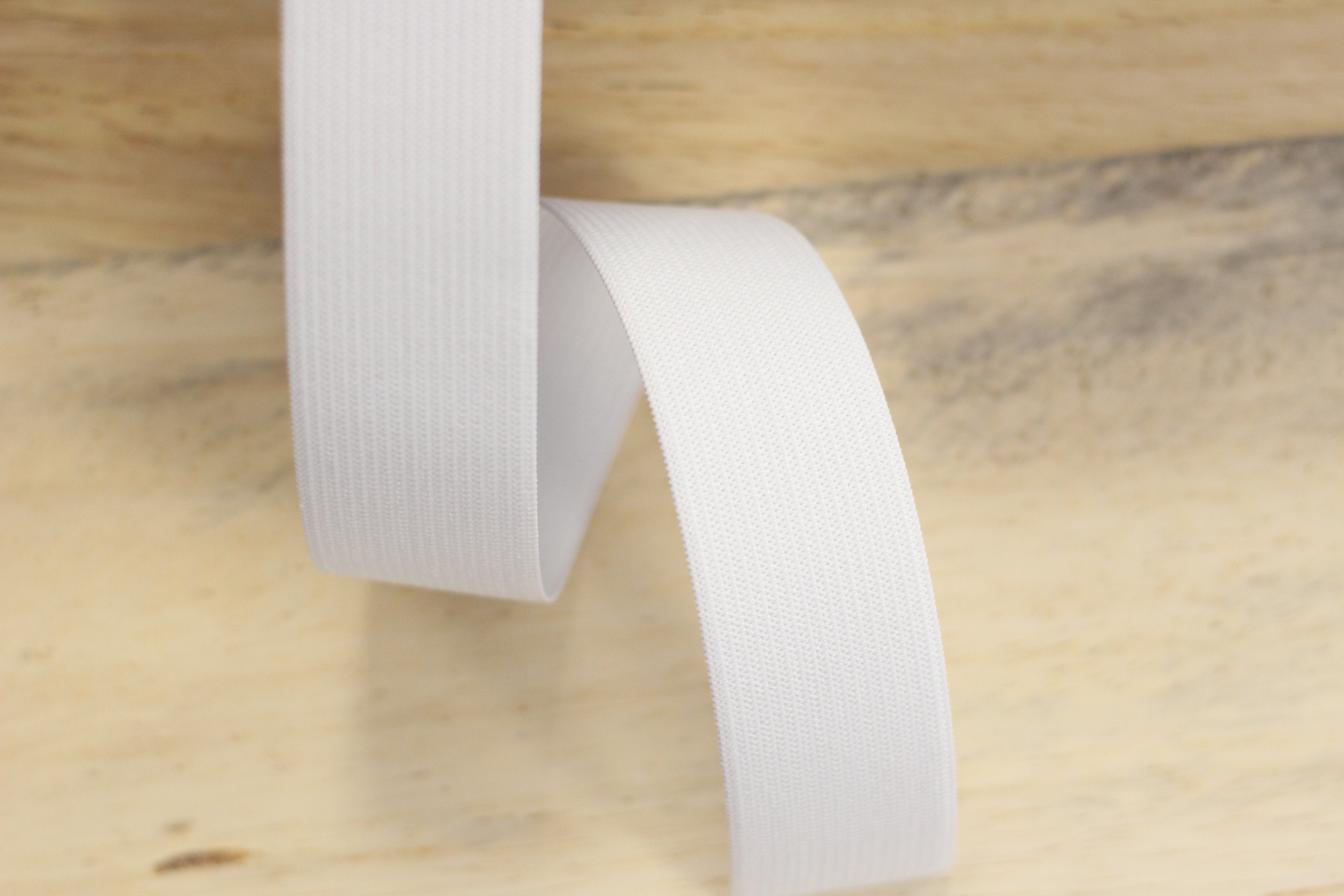 Elastique plat Blanc 30mm (vendu x10cm) Mercerie Sélection Gaspard & Léonie | Gaspard et Léonie Tissus Mercerie Toulouse