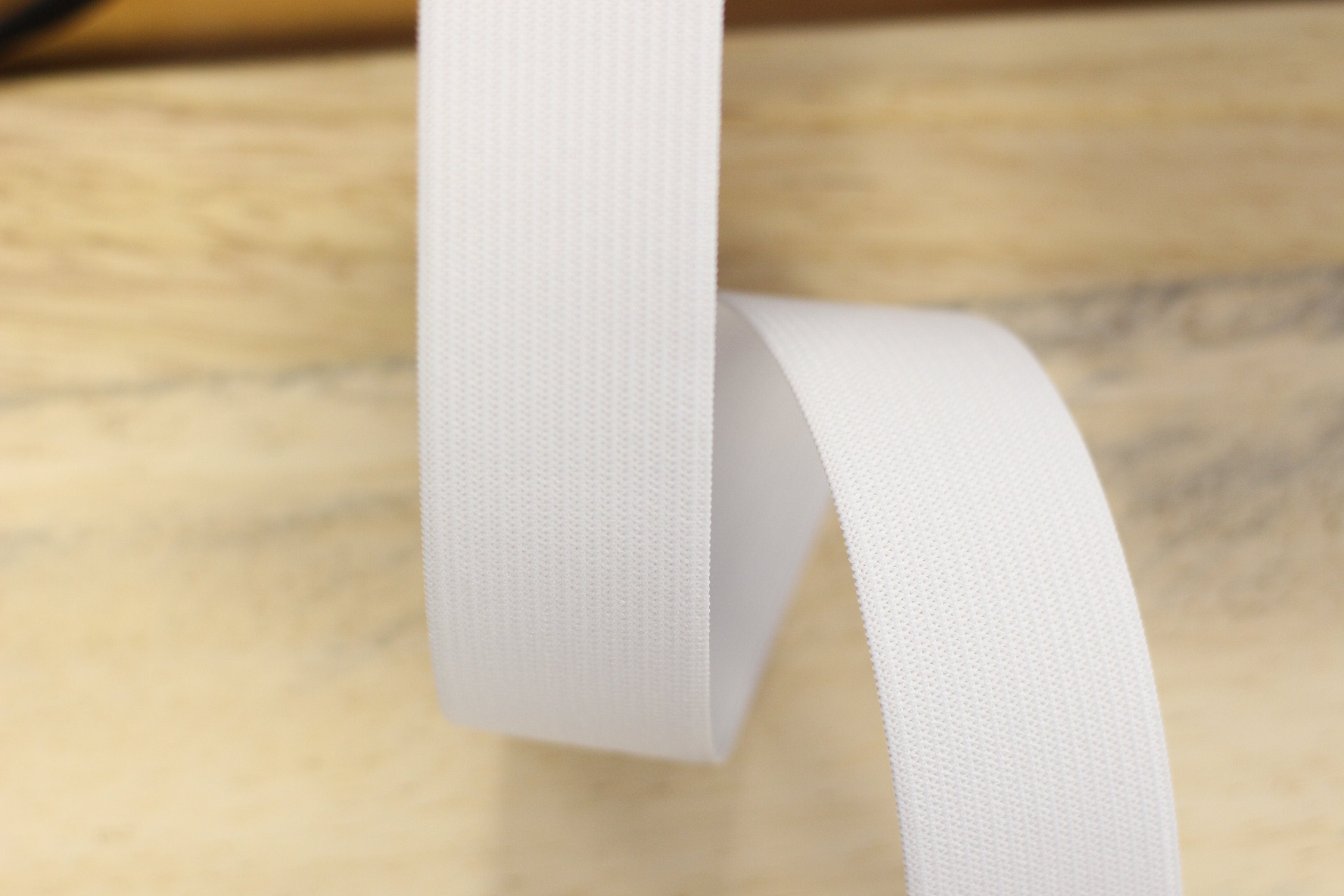 Elastique plat Blanc 35mm (vendu x10cm) Mercerie Sélection Gaspard & Léonie | Gaspard et Léonie Tissus Mercerie Toulouse