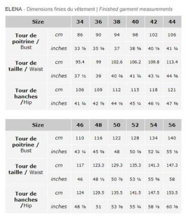 ELENA blouse/robe patron de couture pochette Patron de couture Les lubies de Cadia | Gaspard et Léonie Tissus Mercerie Toulouse