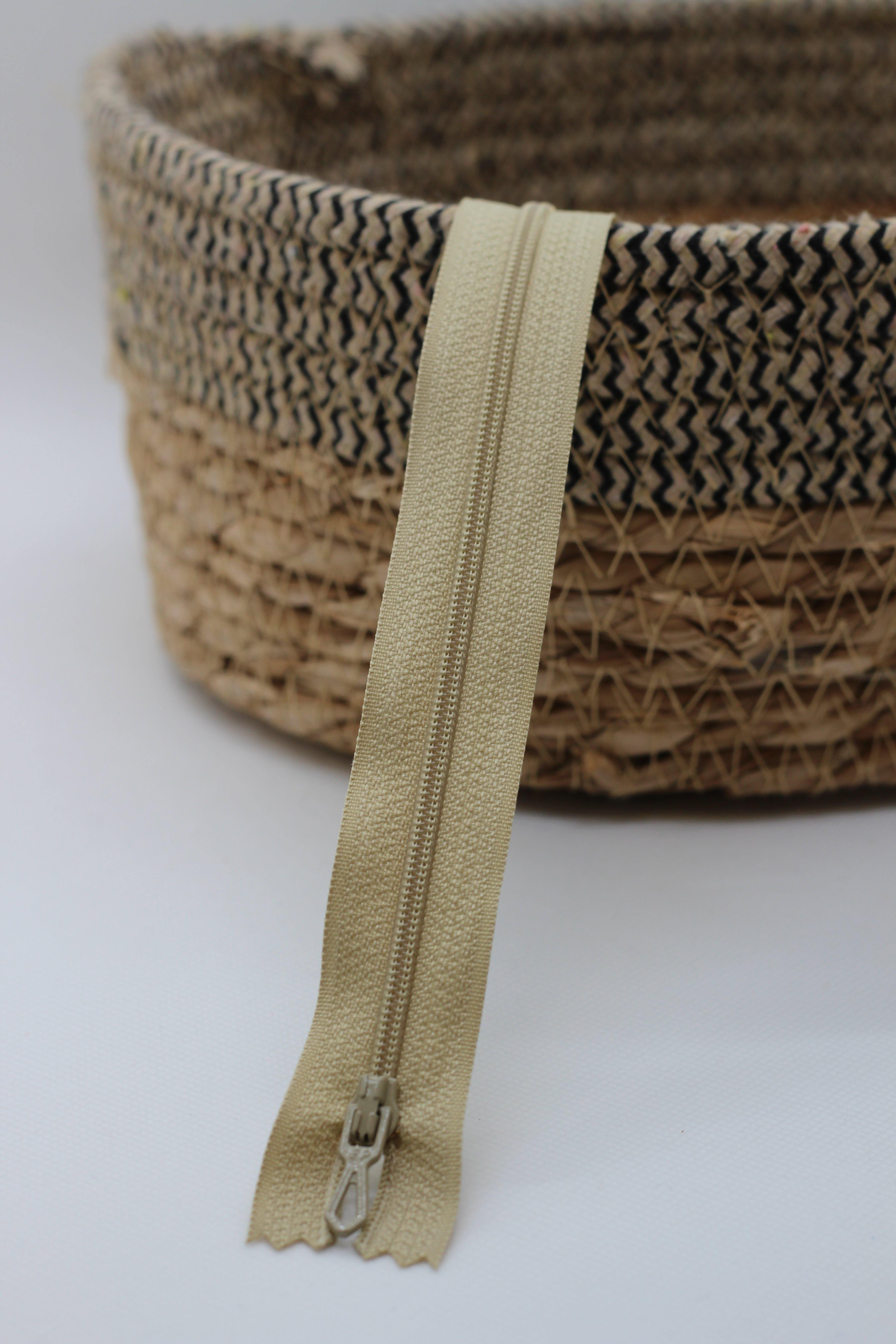 Fermeture Eclair Spirale BEIGE - Non Séparable Z51 910 - L'atelier de Gaspard et Léonie