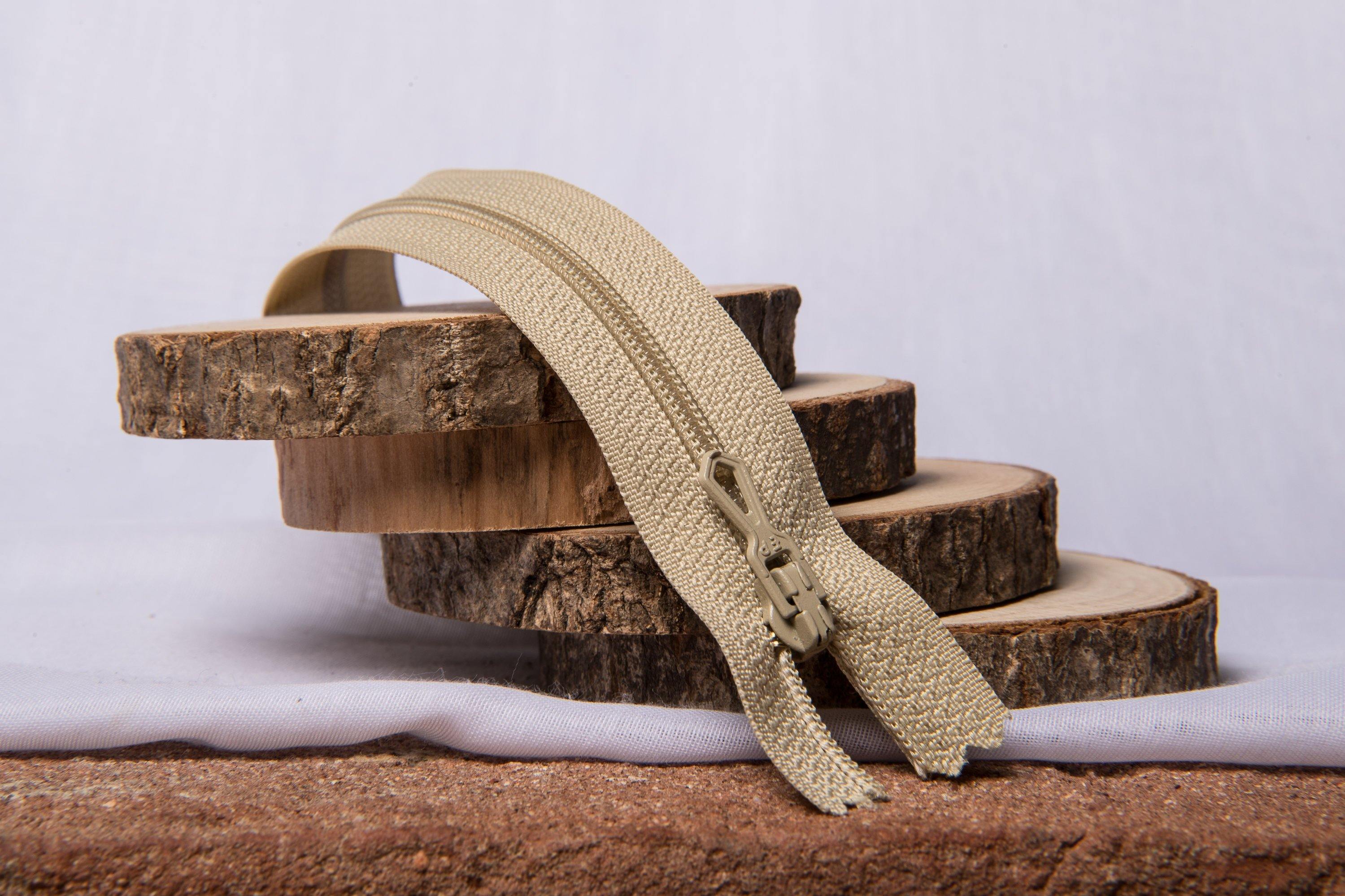 Fermeture Eclair Spirale BEIGE - Non Séparable Z51 910 - L'atelier de Gaspard et Léonie