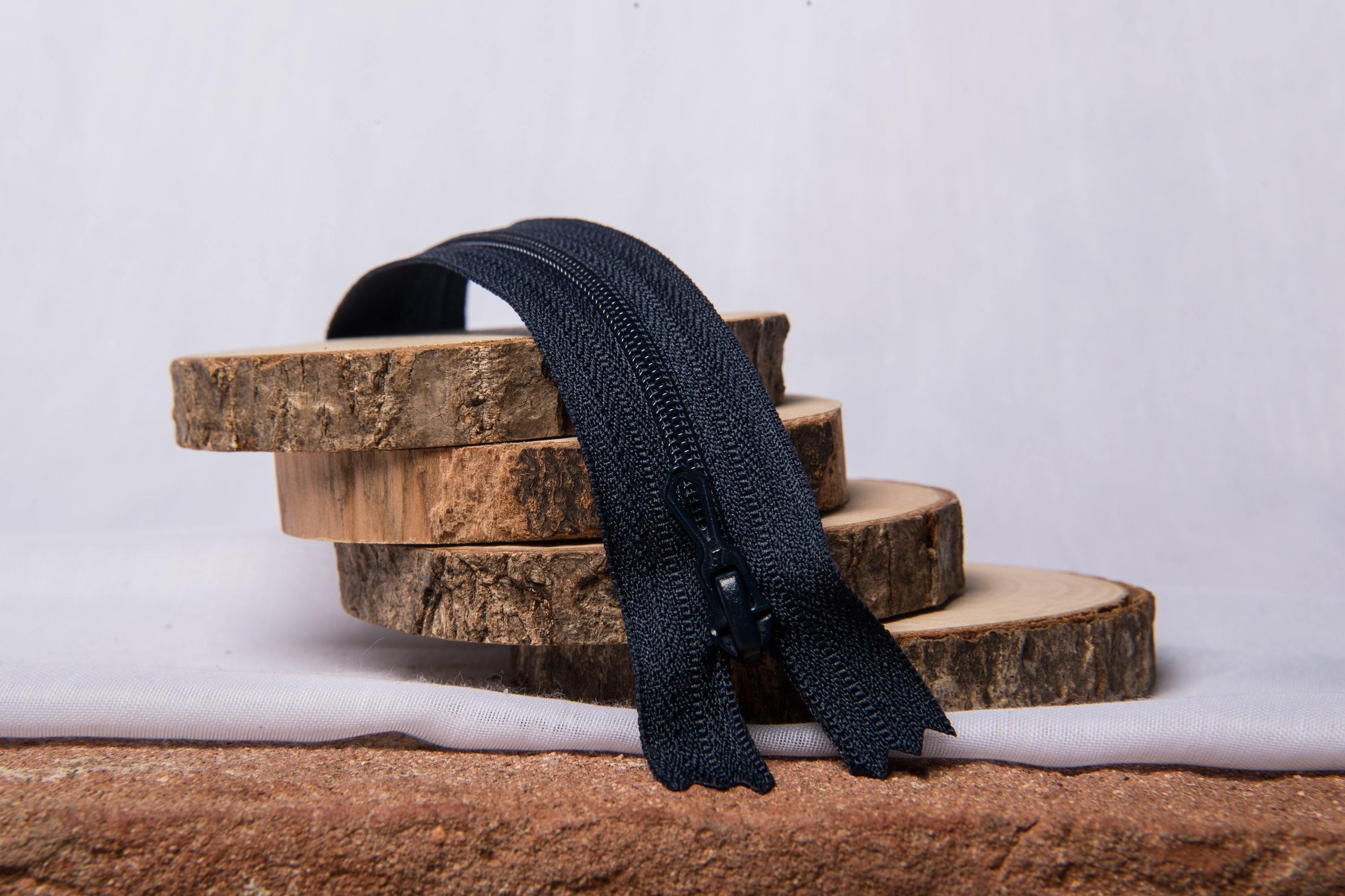 Fermeture Eclair Spirale BLEU - Non Séparable Z51 570 - L'atelier de Gaspard et Léonie