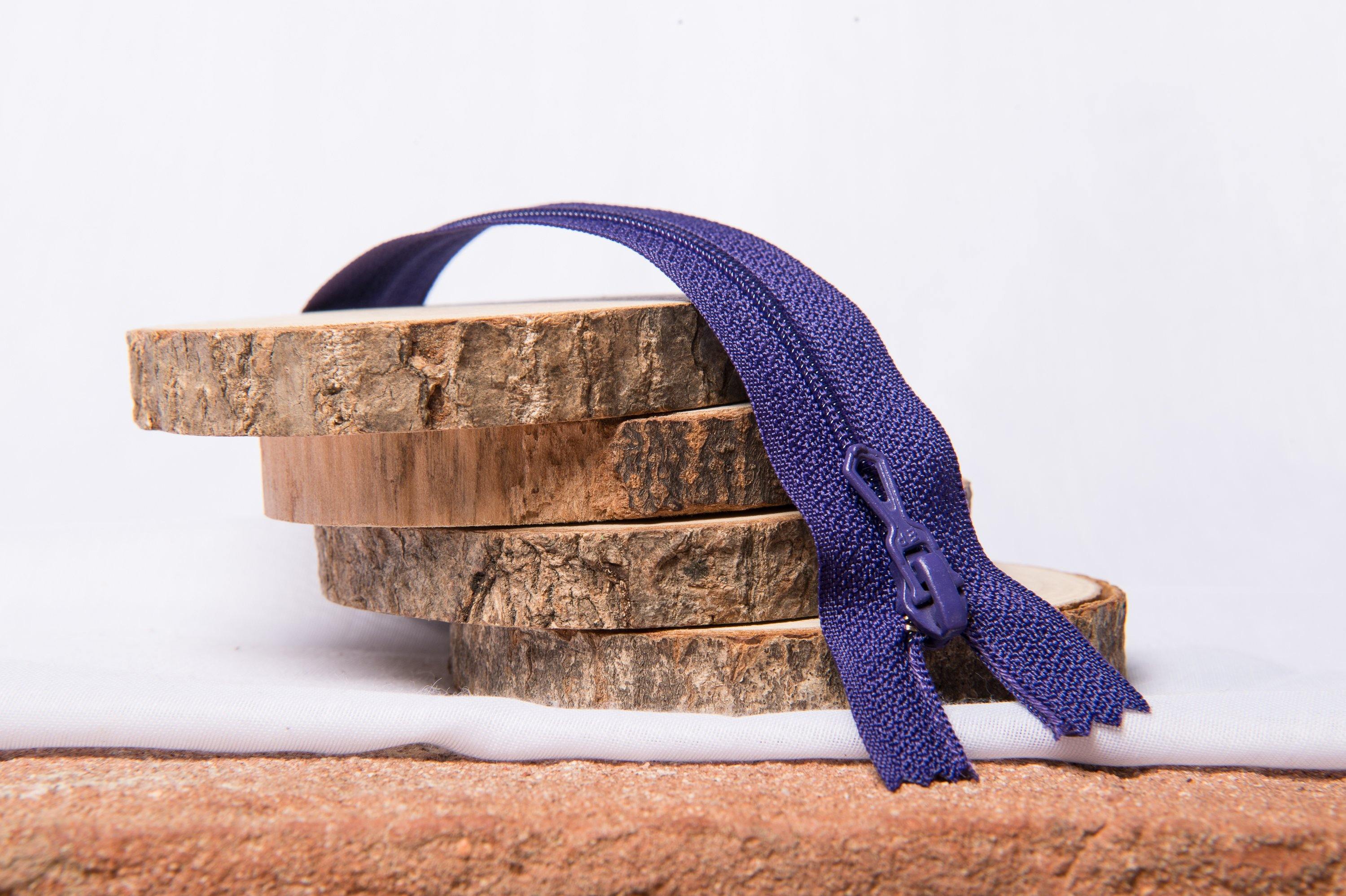 Fermeture Eclair Spirale bleu - Non Séparable Z51 885 - L'atelier de Gaspard et Léonie