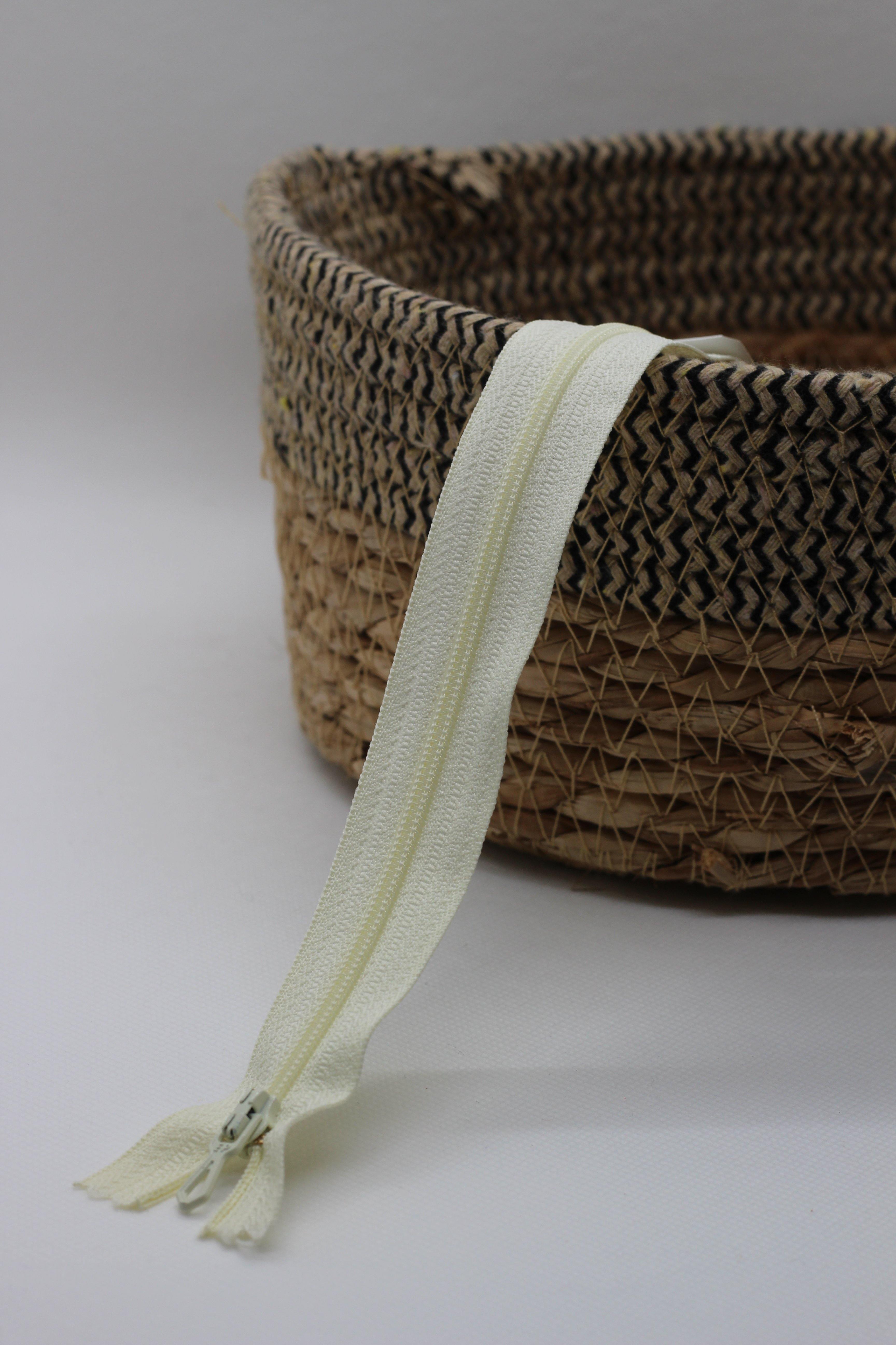 Fermeture Eclair Spirale GRIS- Non Séparable Z51 406 - L'atelier de Gaspard et Léonie