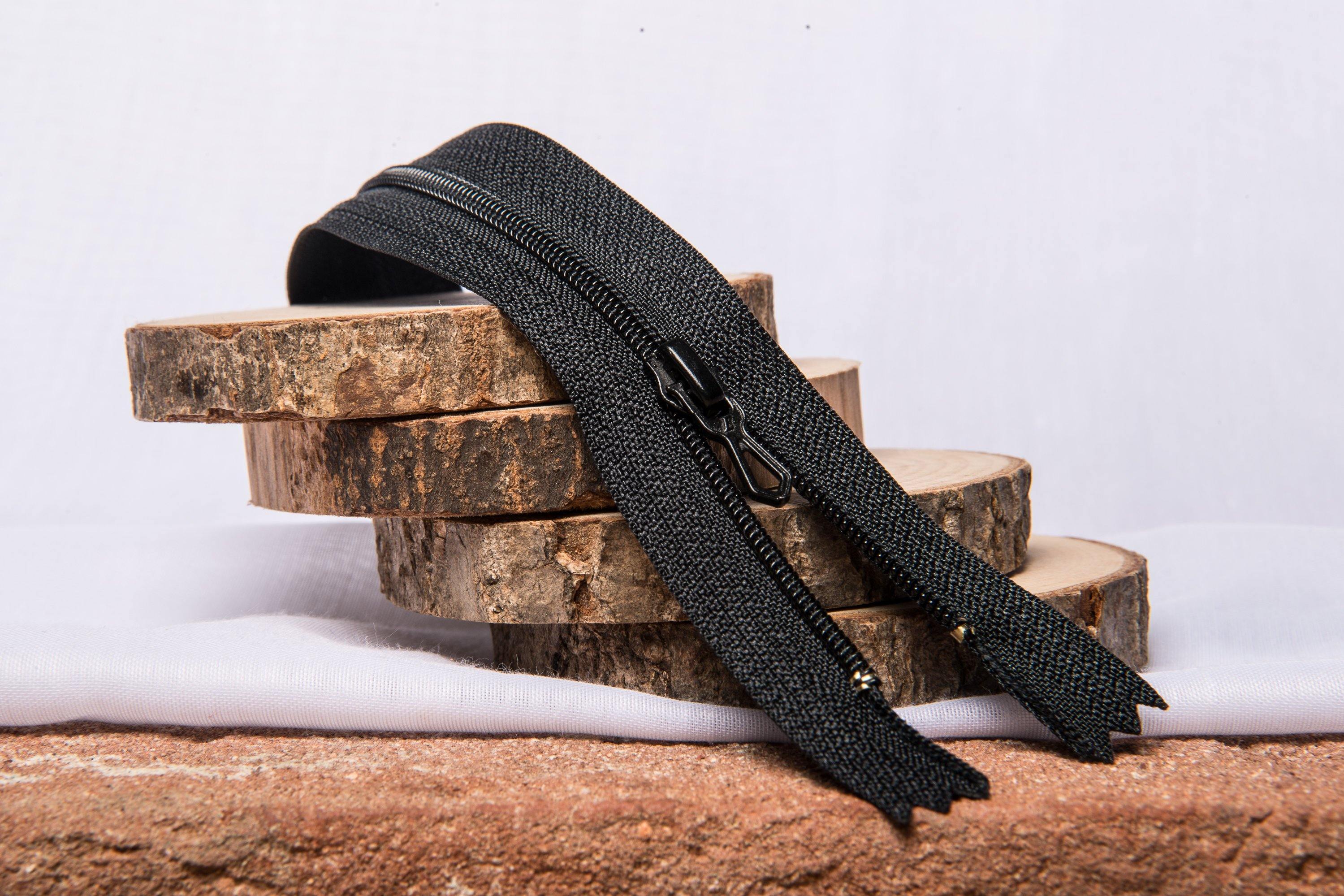 Fermeture Eclair Spirale GRIS- Non Séparable Z51 460 - L'atelier de Gaspard et Léonie