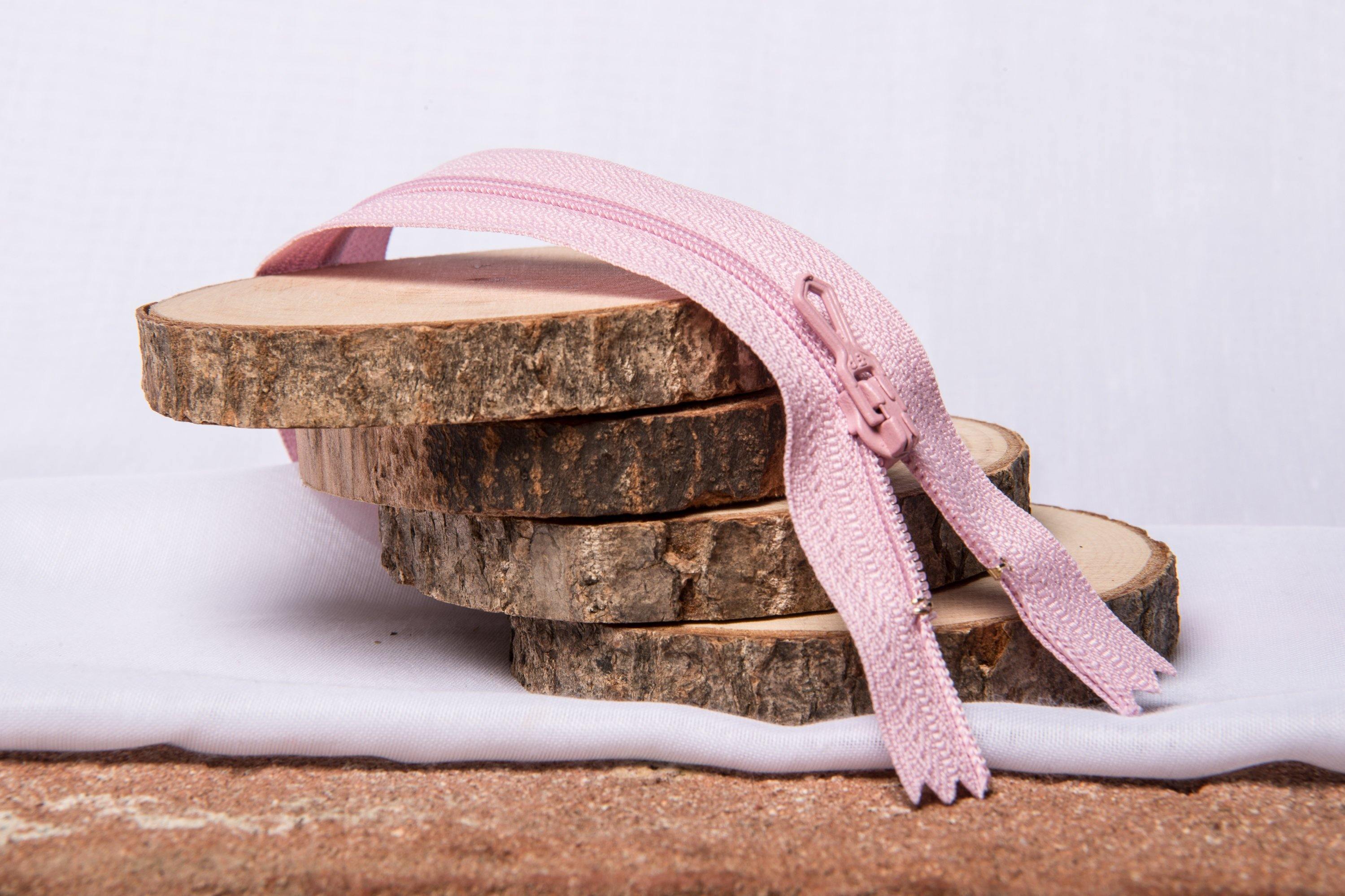 Fermeture Eclair Spirale ROSE - Non Séparable Z51 805 - L'atelier de Gaspard et Léonie