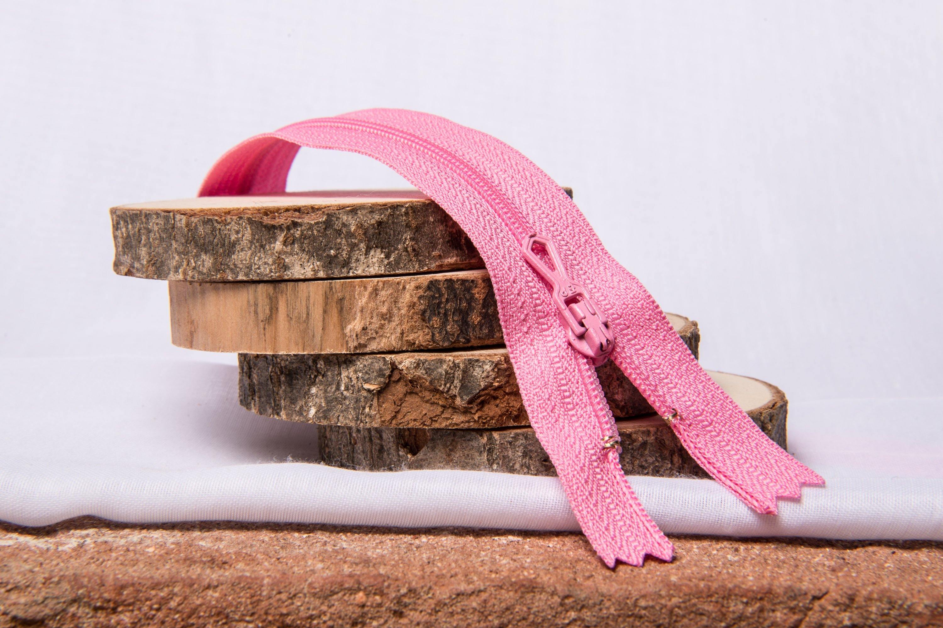 Fermeture Eclair Spirale Rose- Non Séparable Z51 813 - L'atelier de Gaspard et Léonie