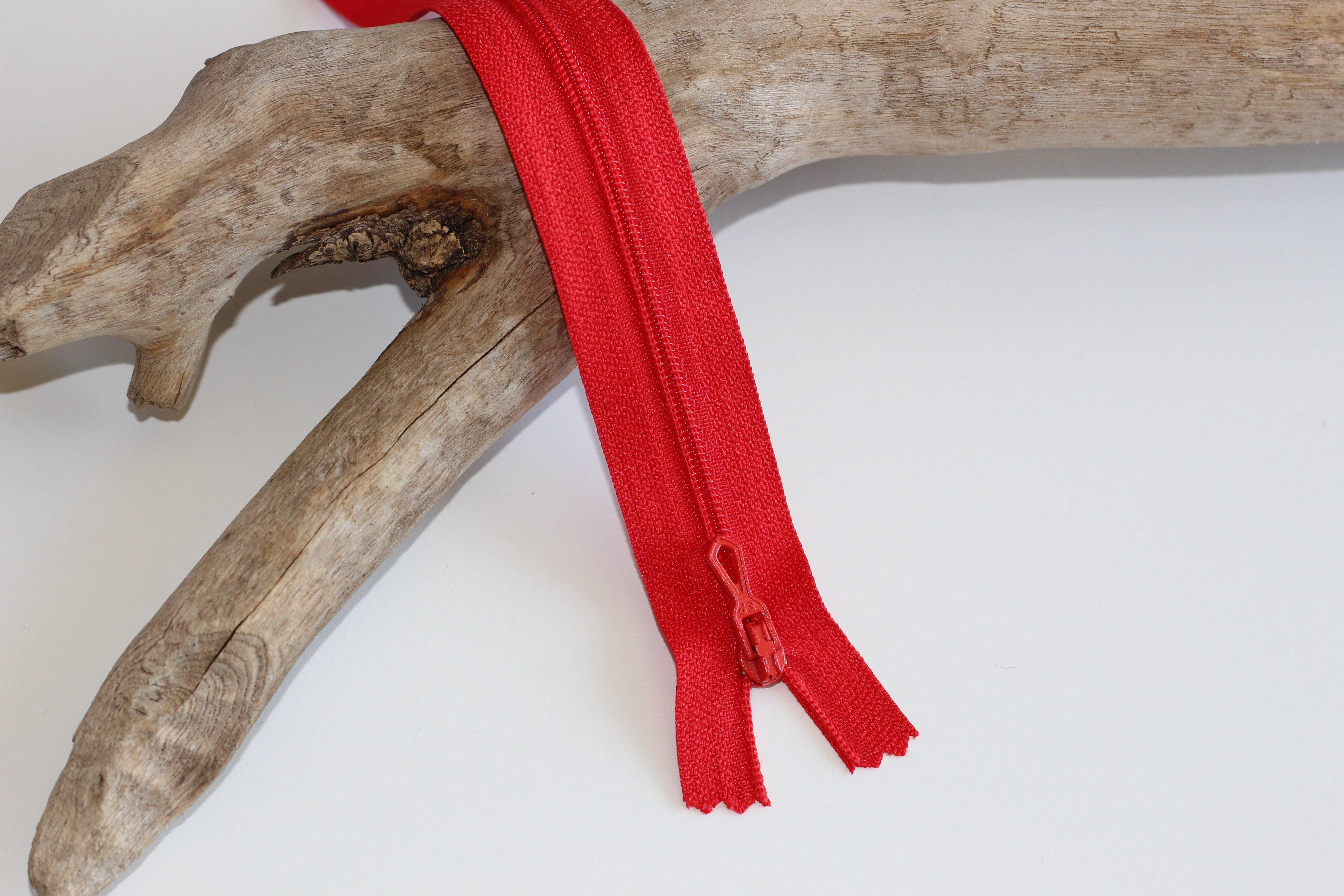 Fermeture Eclair Spirale Rouge- Non Séparable Z51 844 - L'atelier de Gaspard et Léonie