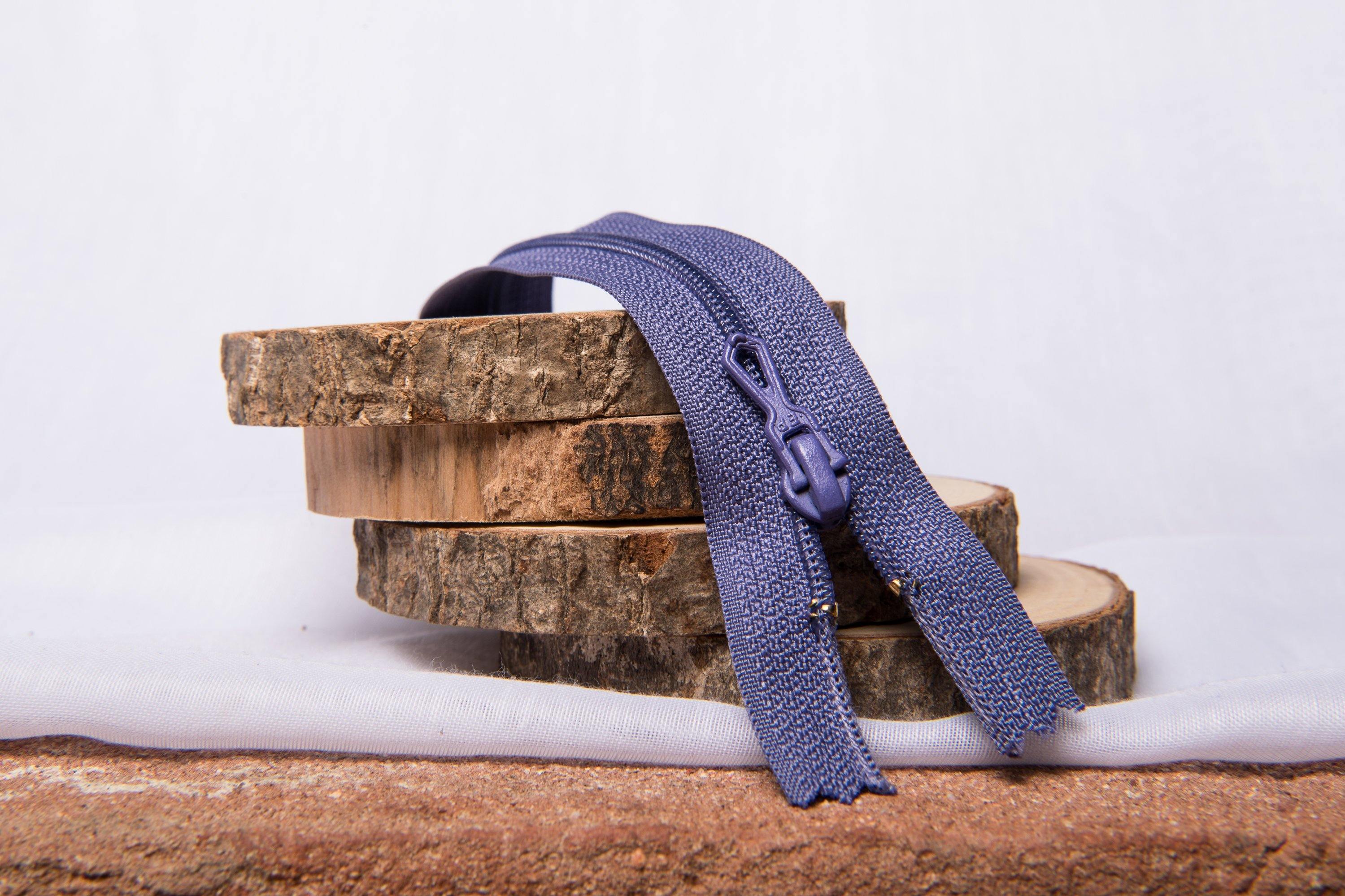 Fermeture Eclair Spirale VIOLET - Non Séparable Z51 865 - L'atelier de Gaspard et Léonie