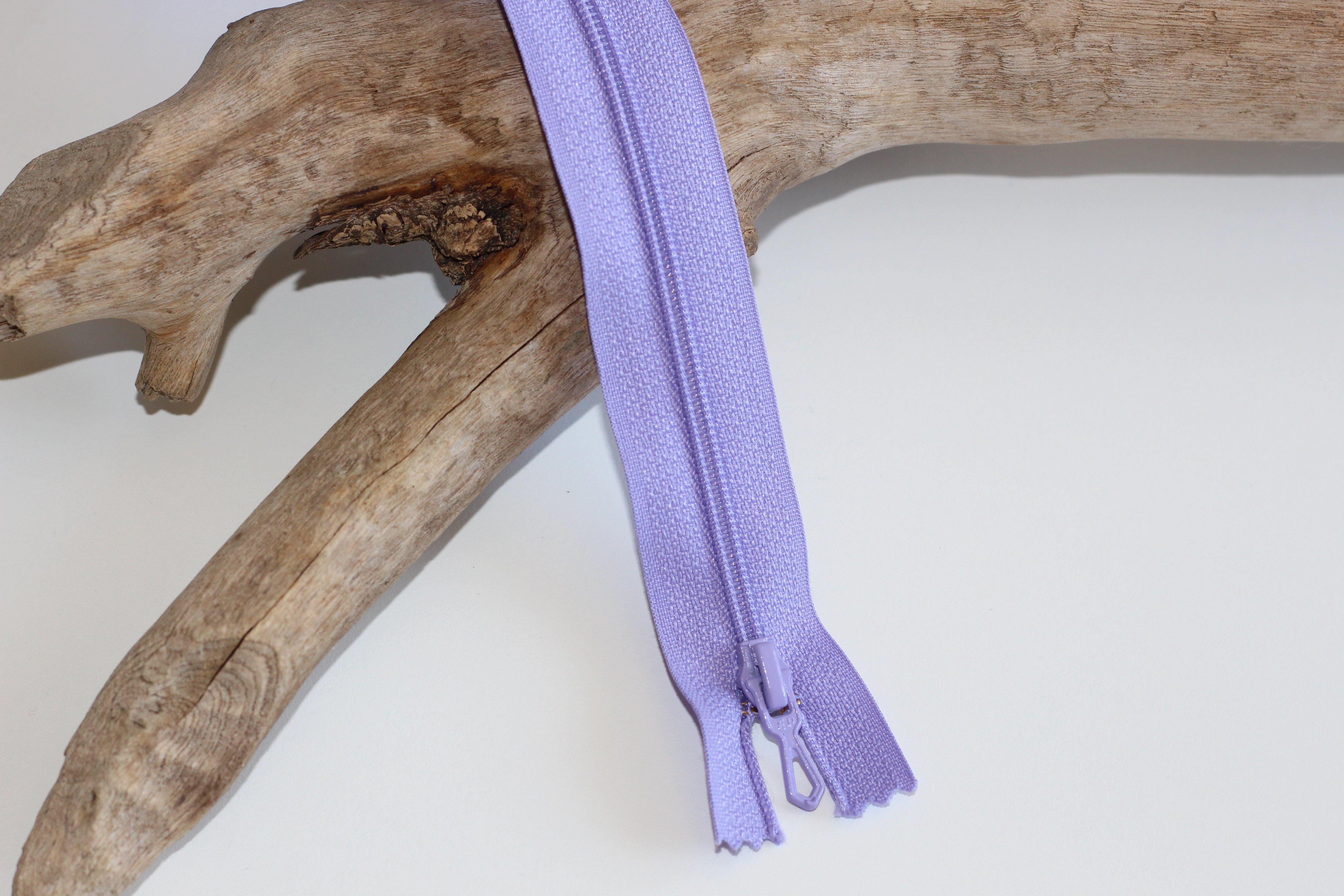 Fermeture Eclair Spirale Violet - Non Séparable Z51 877 - L'atelier de Gaspard et Léonie