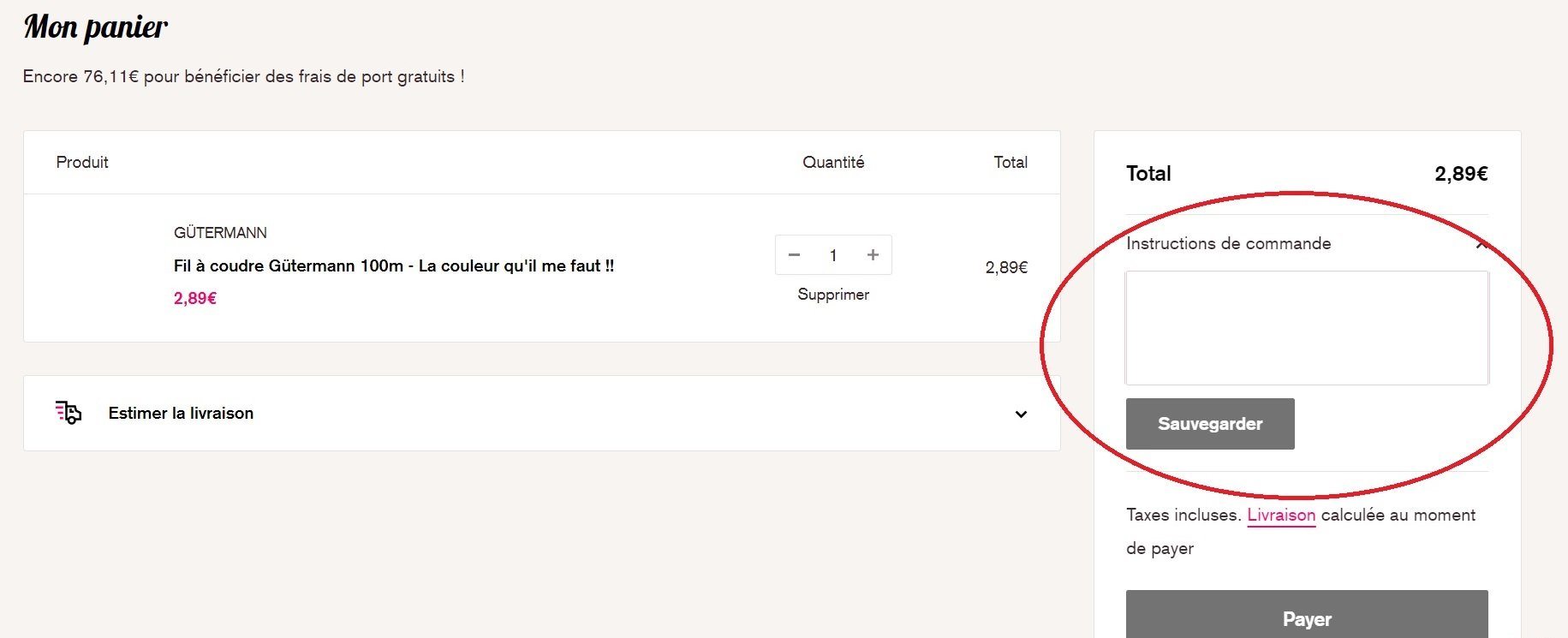 Fil à coudre Gütermann 100m - La couleur qu'il me faut !! Mercerie Gütermann | Gaspard et Léonie Tissus Mercerie Toulouse