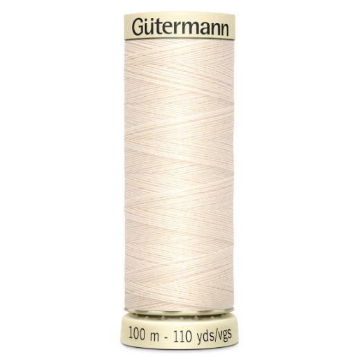 Fil à coudre Gütermann polyester - 802 - L'atelier de Gaspard et Léonie