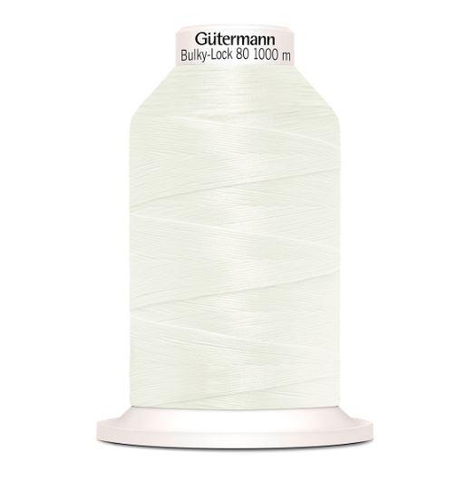 Fil mousse Cône 1000m BULKY LOCK 80 Gütermann - 111 - L'atelier de Gaspard et Léonie
