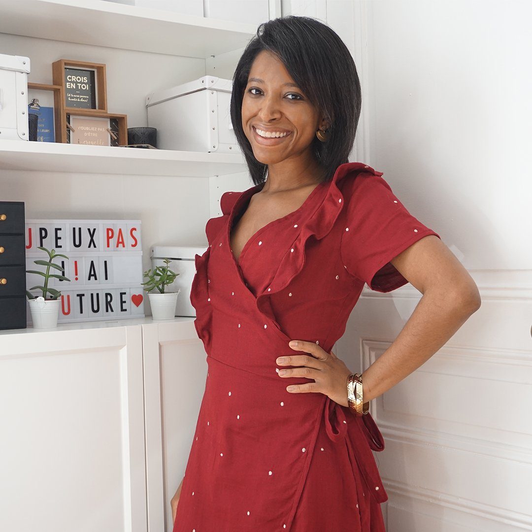 FLEURETTE robe patron de couture pochette Patron de couture Les lubies de Cadia | Gaspard et Léonie Tissus Mercerie Toulouse