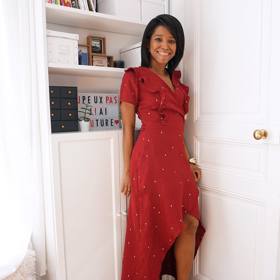 FLEURETTE robe patron de couture pochette Patron de couture Les lubies de Cadia | Gaspard et Léonie Tissus Mercerie Toulouse