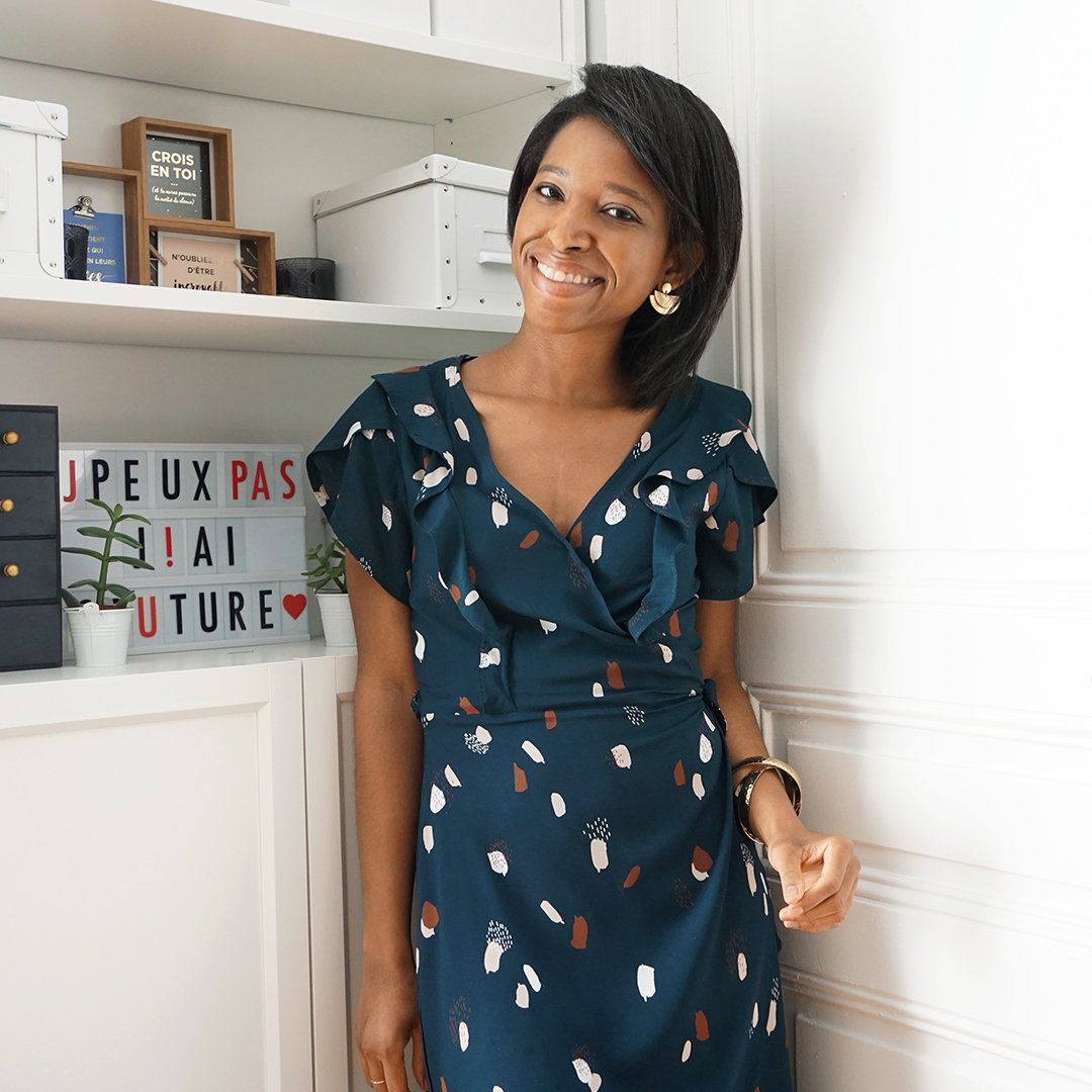 FLEURETTE robe patron de couture pochette Patron de couture Les lubies de Cadia | Gaspard et Léonie Tissus Mercerie Toulouse