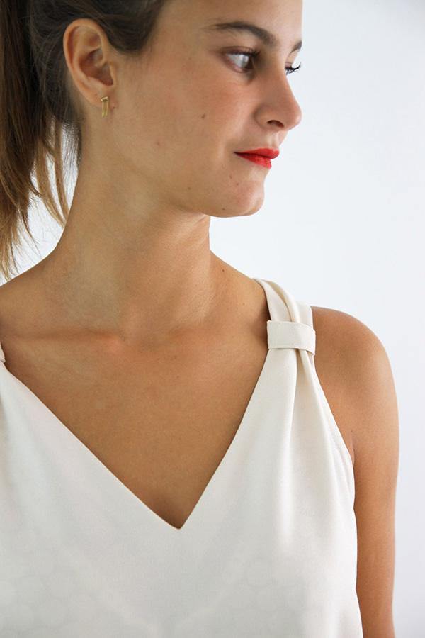 GAÏA Haut sans manches Patron de couture pochette - L'atelier de Gaspard et Léonie