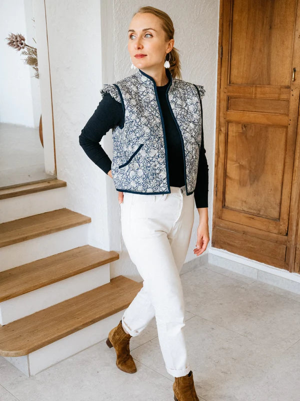 Gilet ANOUCK - Patron de couture pochette - JOLI LAB Patron de couture JOLI LAB | Gaspard et Léonie Tissus en ligne et Mercerie à Toulouse