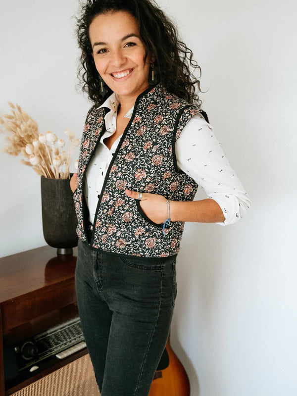 Gilet ANOUCK - Patron de couture pochette - JOLI LAB Patron de couture JOLI LAB | Gaspard et Léonie Tissus en ligne et Mercerie à Toulouse