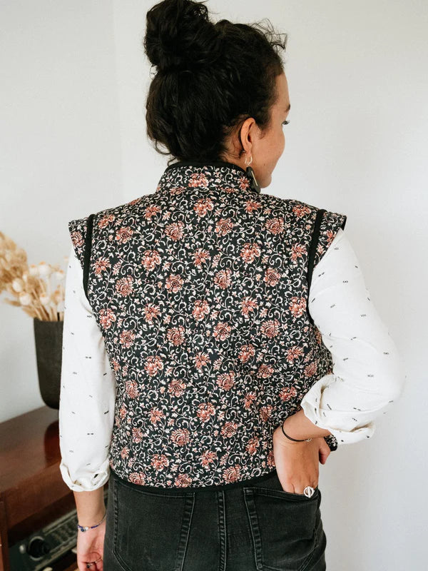 Gilet ANOUCK - Patron de couture pochette - JOLI LAB Patron de couture JOLI LAB | Gaspard et Léonie Tissus en ligne et Mercerie à Toulouse