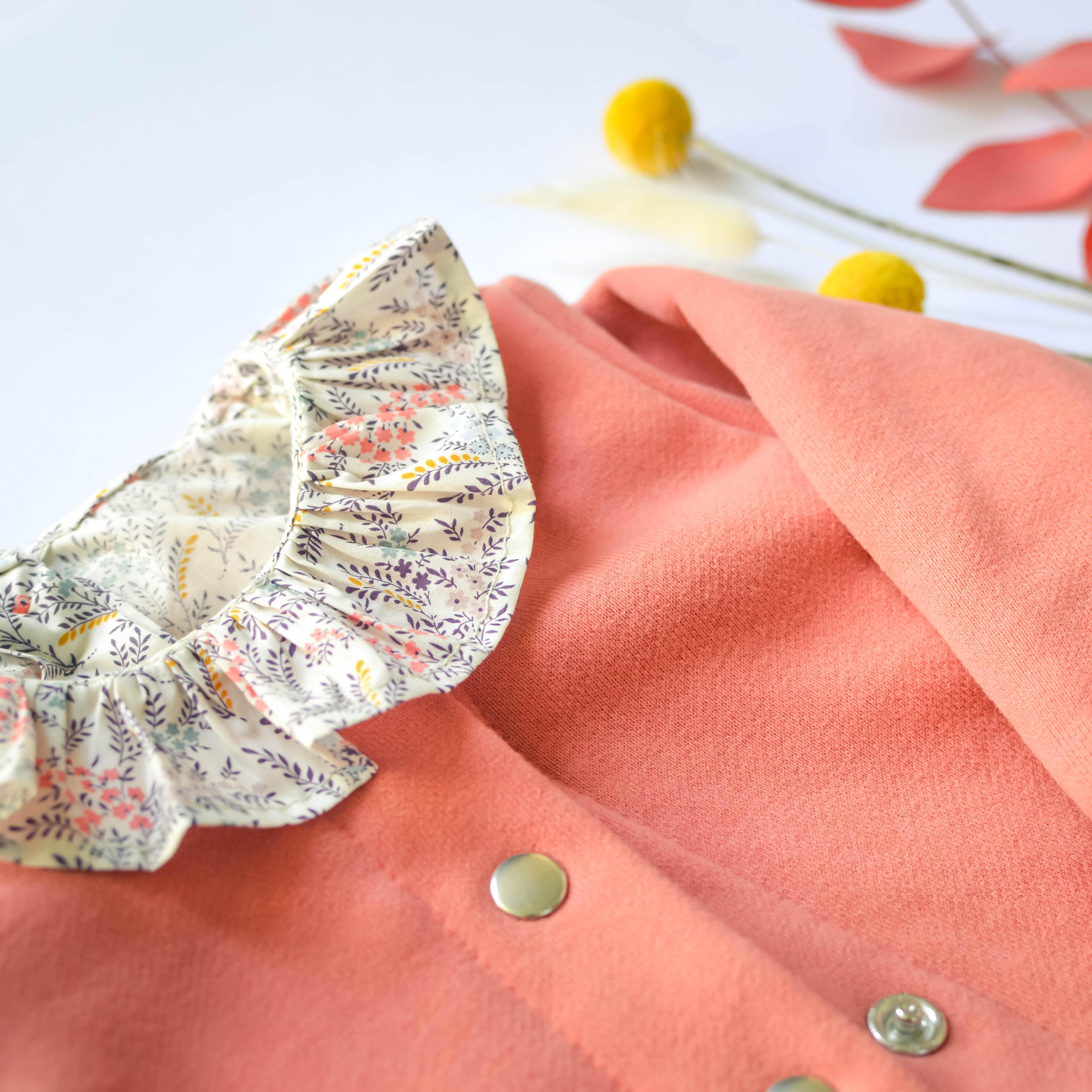 Gilet Baby et Mini MONCEAU Patron de couture Pochette - L'atelier de Gaspard et Léonie