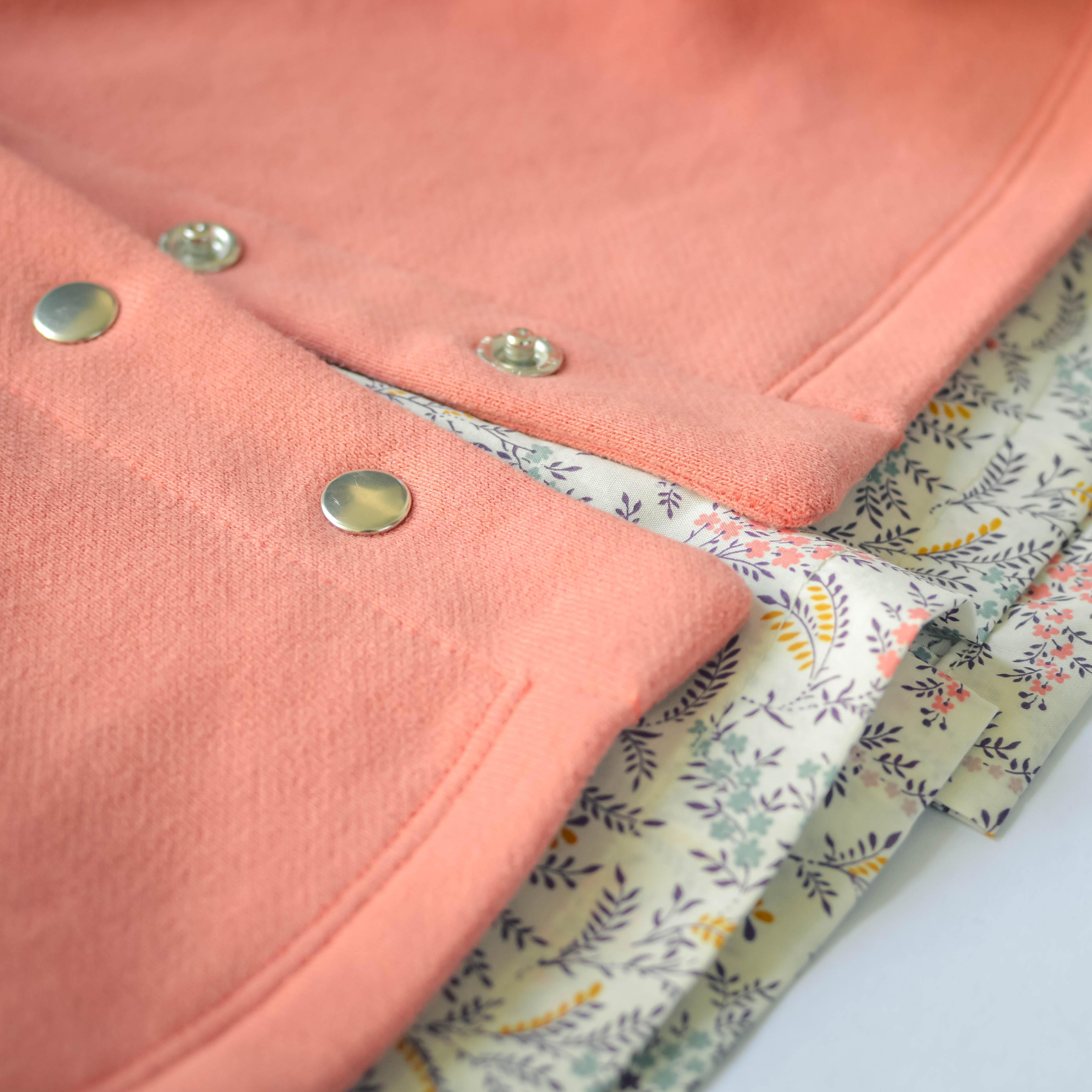 Gilet Baby et Mini MONCEAU Patron de couture Pochette - L'atelier de Gaspard et Léonie