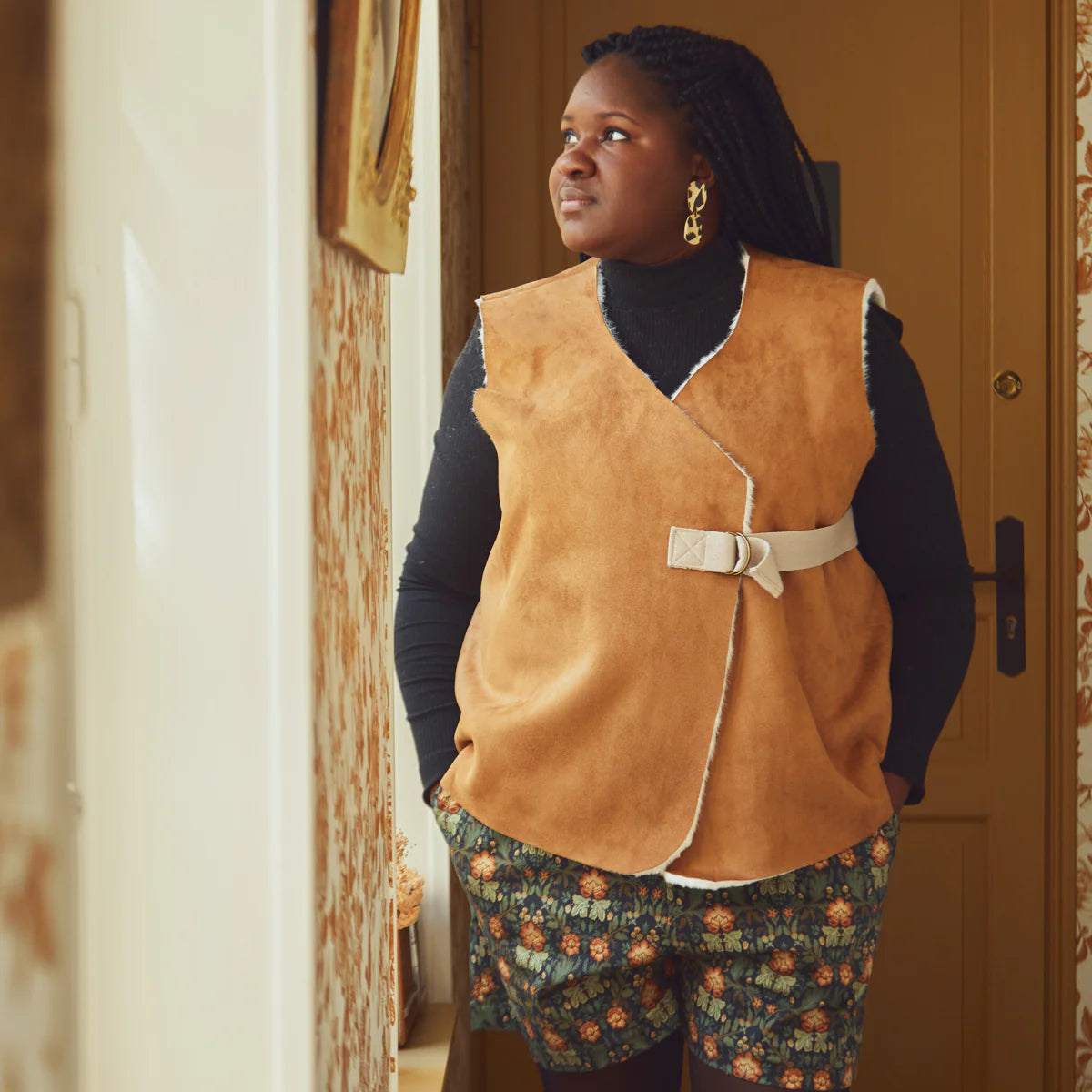 Gilet sans manche RABAT Patron de couture pochette - IKATEE Patron de couture Ikatee | Gaspard et Léonie Tissus en ligne et Mercerie à Toulouse