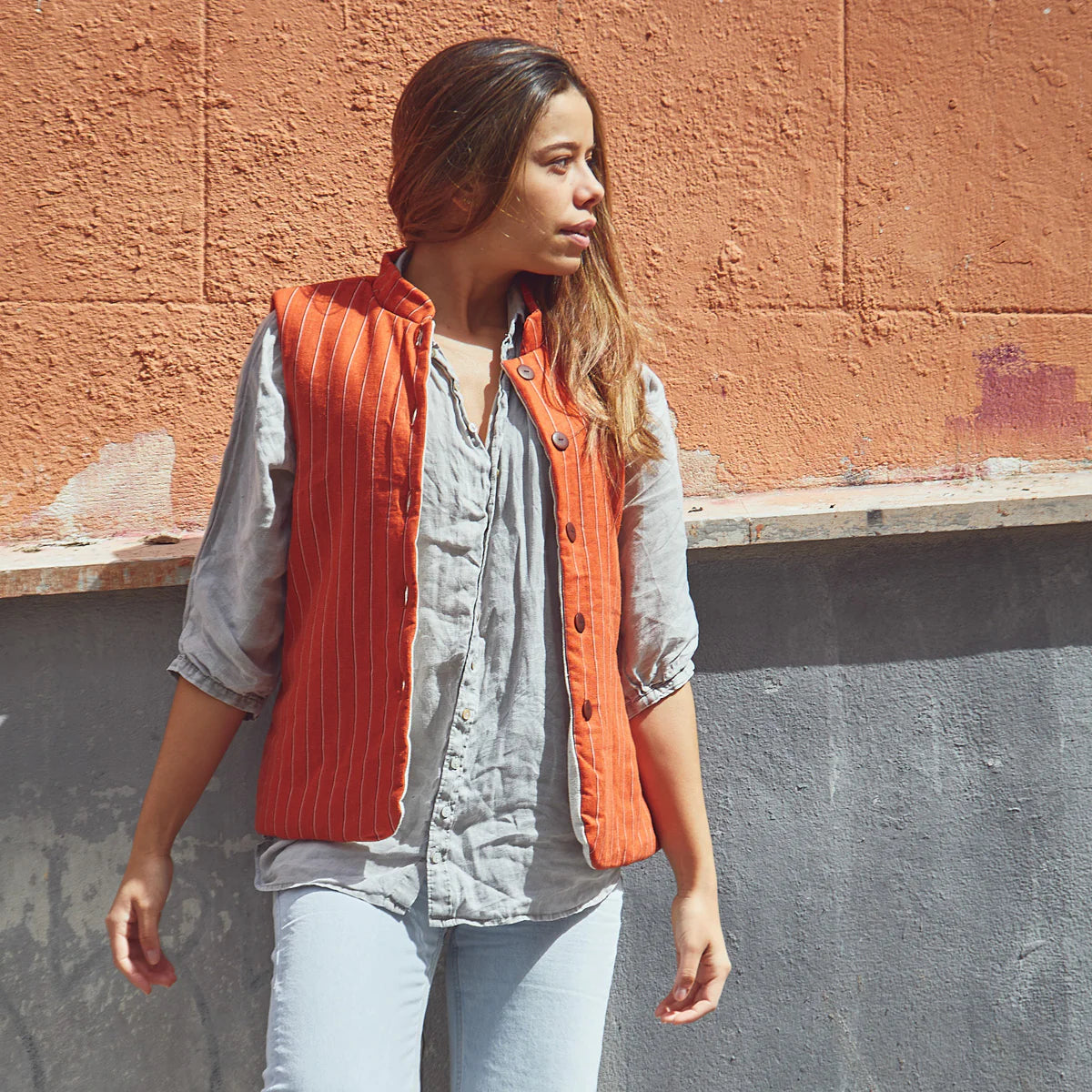 Gilet sans manche RABAT Patron de couture pochette - IKATEE Patron de couture Ikatee | Gaspard et Léonie Tissus en ligne et Mercerie à Toulouse