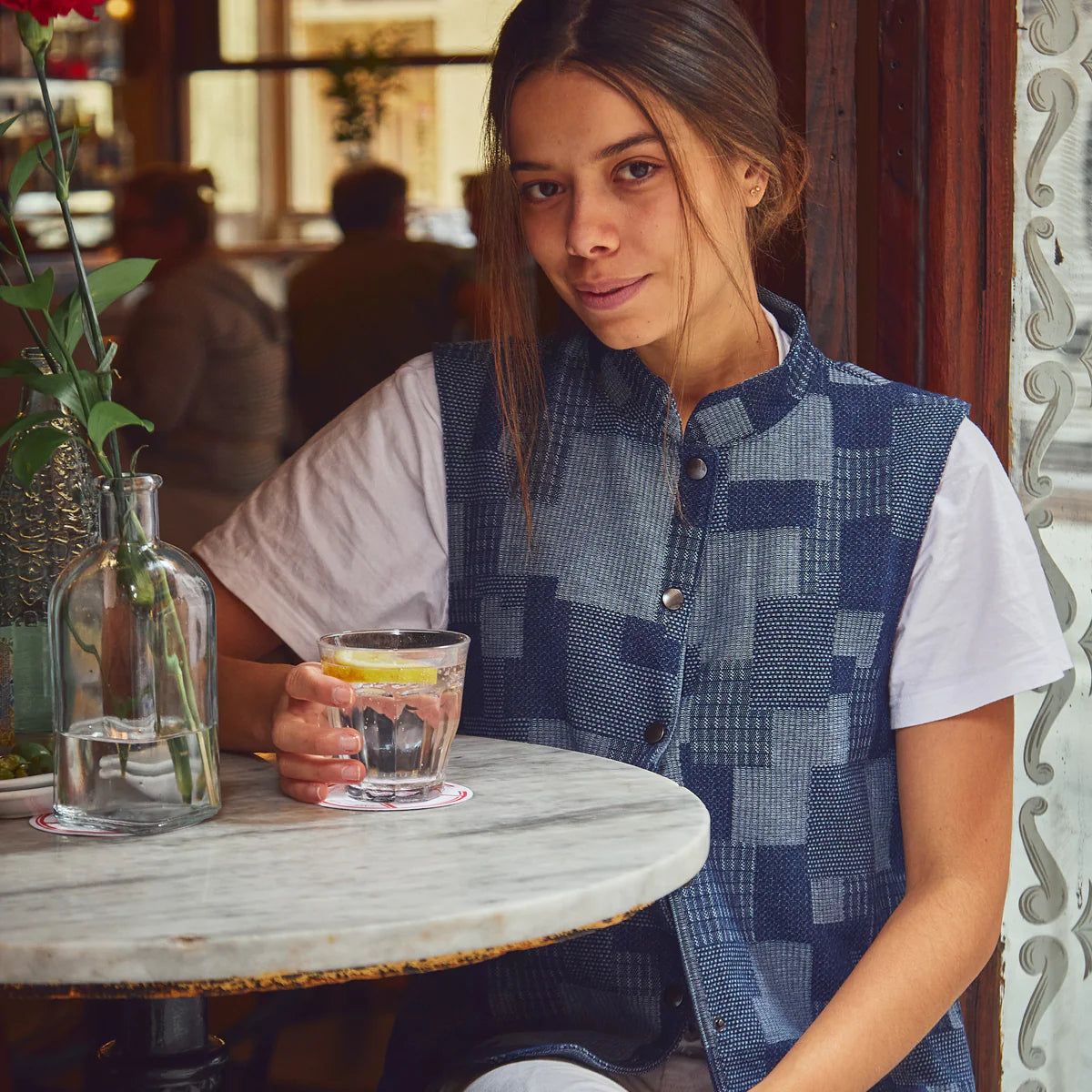 Gilet sans manche RABAT Patron de couture pochette - IKATEE Patron de couture Ikatee | Gaspard et Léonie Tissus en ligne et Mercerie à Toulouse