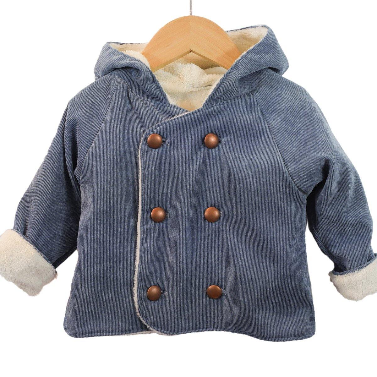 GRAND’OURSE KIDS Gilet Veste Peignoir Imperméable Mixte patron de couture pochette - L'atelier de Gaspard et Léonie