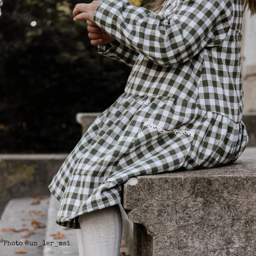 HELSINKI Kids Enfant Robe patron de couture pochette - L'atelier de Gaspard et Léonie