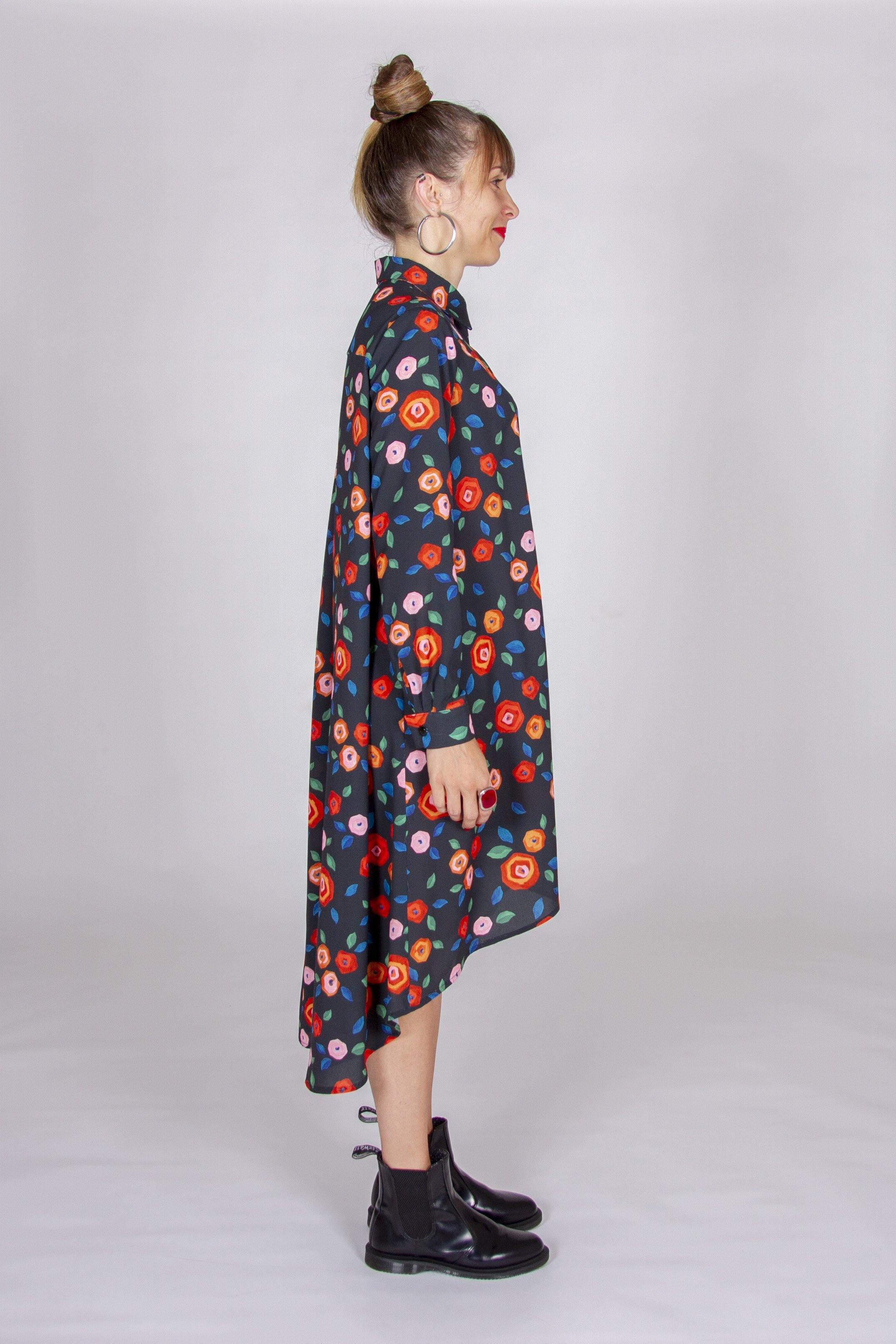 IRMA Robe ou Chemise Patron de couture pochette - L'atelier de Gaspard et Léonie