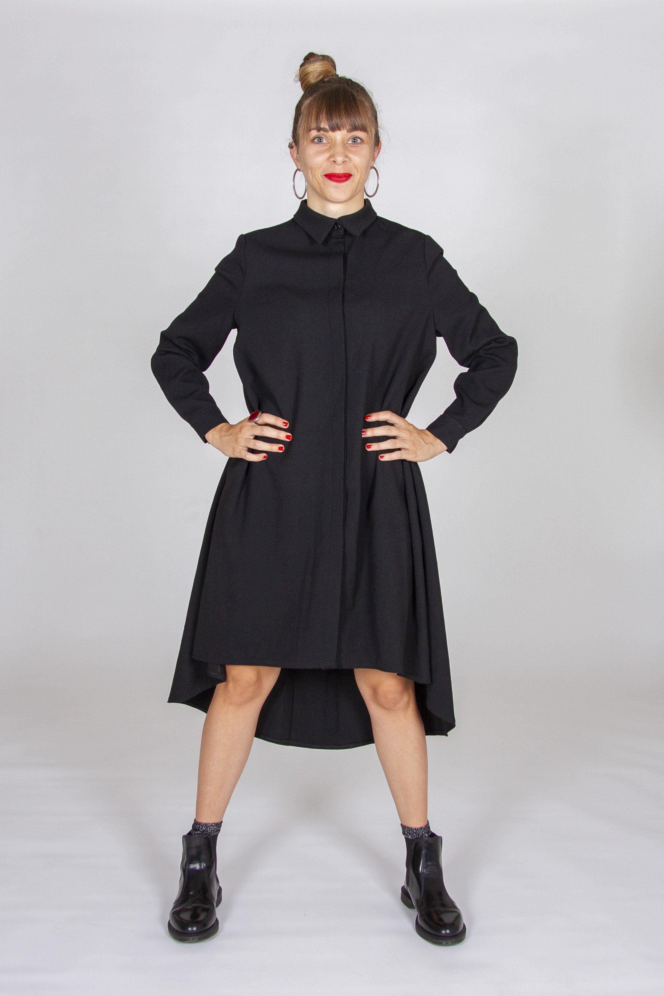 IRMA Robe ou Chemise Patron de couture pochette - L'atelier de Gaspard et Léonie