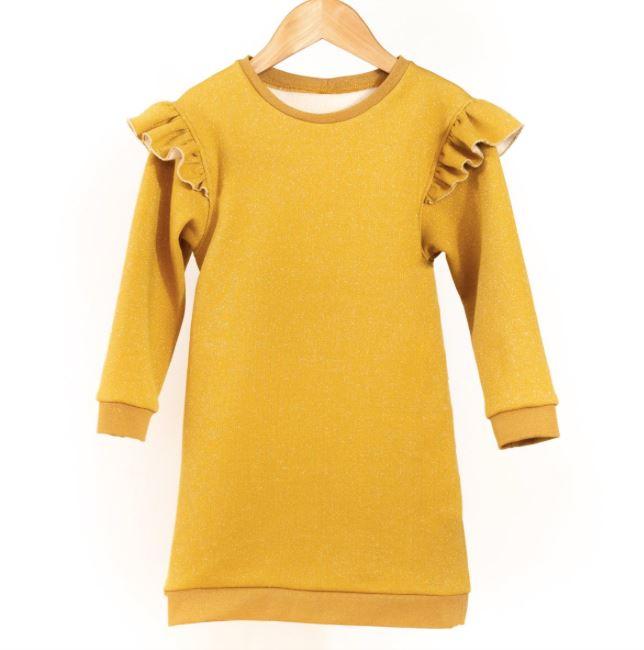 JASMIN Enfant Sweat ou Robe patron de couture pochette - L'atelier de Gaspard et Léonie