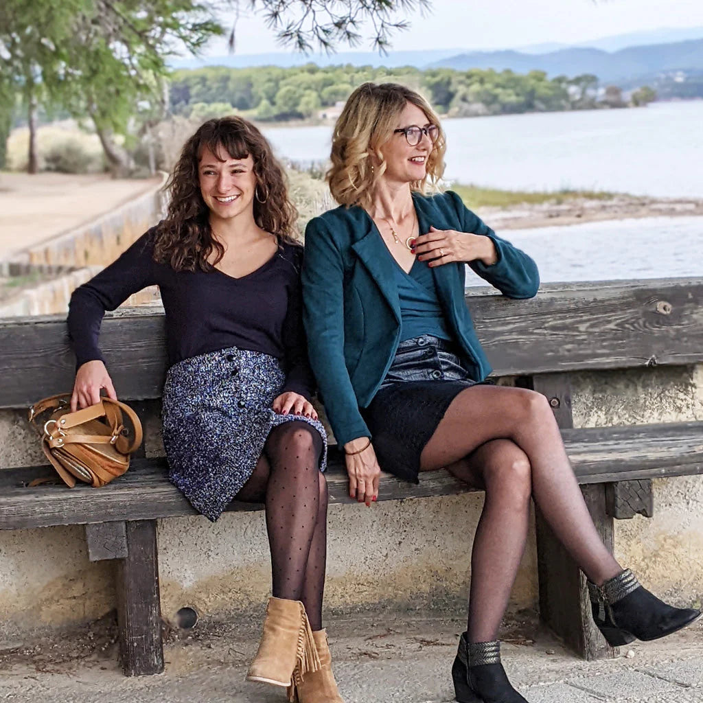 Jupe BELLA Patron de couture pochette - SUPER BISON Patron de couture SUPER BISON | Gaspard et Léonie Tissus en ligne et Mercerie à Toulouse