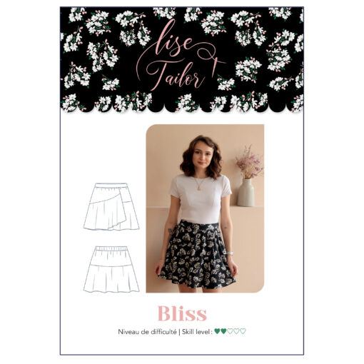 Jupe BLISS Patron de couture pochette - Lise Tailor Patron de couture LISE TAILOR | Gaspard et Léonie Tissus en ligne et Mercerie à Toulouse