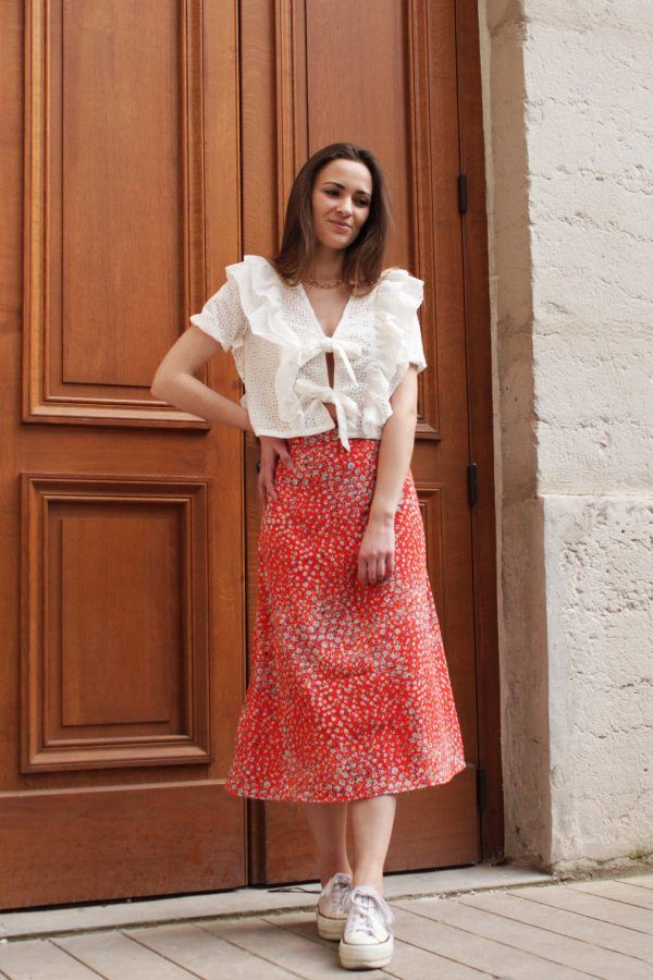 Jupe FANNY Femme - Patron de couture pochette - CHA'COUD Patron de couture Cha'Coud | Gaspard et Léonie Tissus en ligne et Mercerie à Toulouse